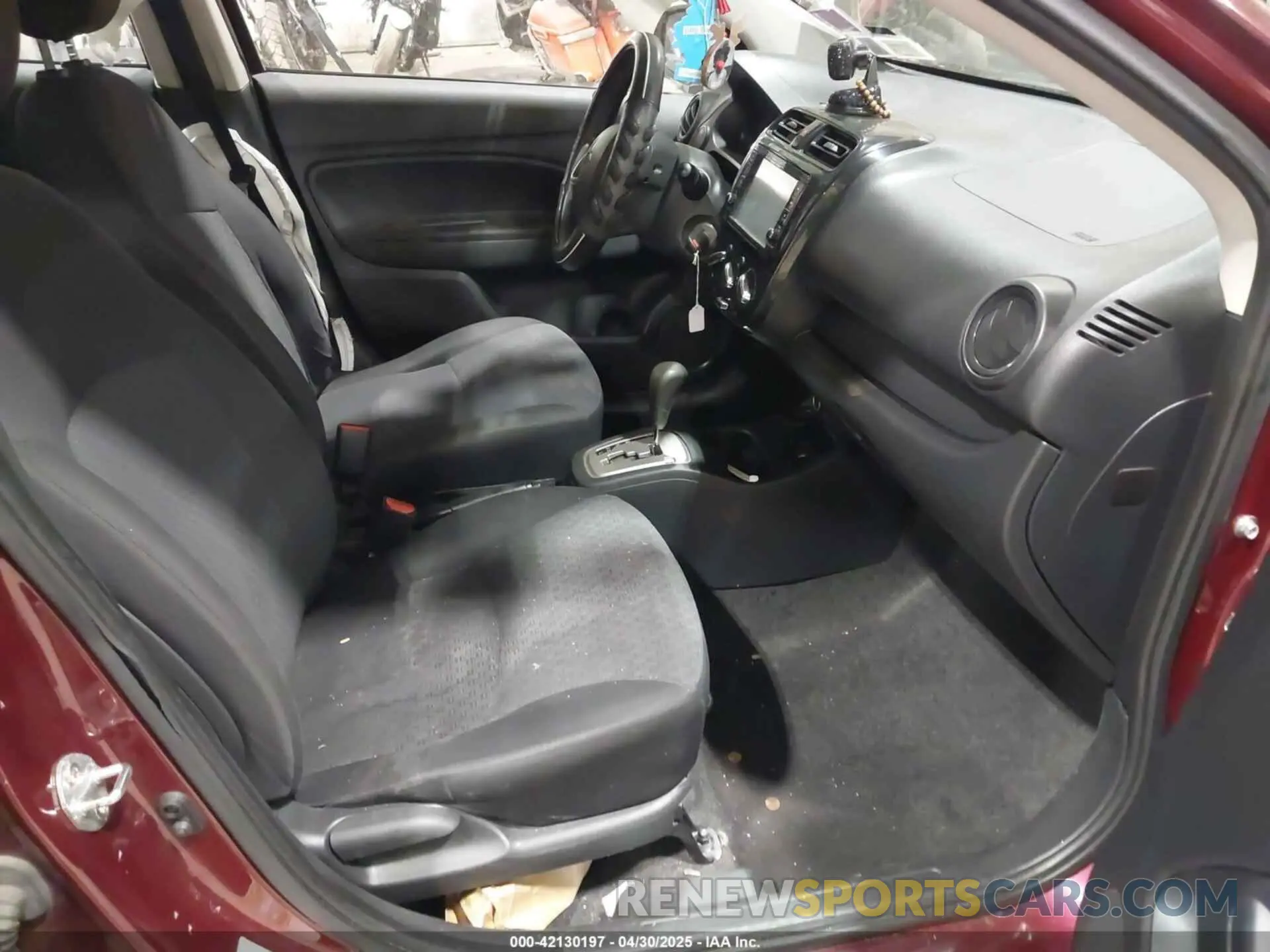 5 Photograph of a damaged car ML32A3HJ2KH000688 MITSUBISHI MIRAGE 2019