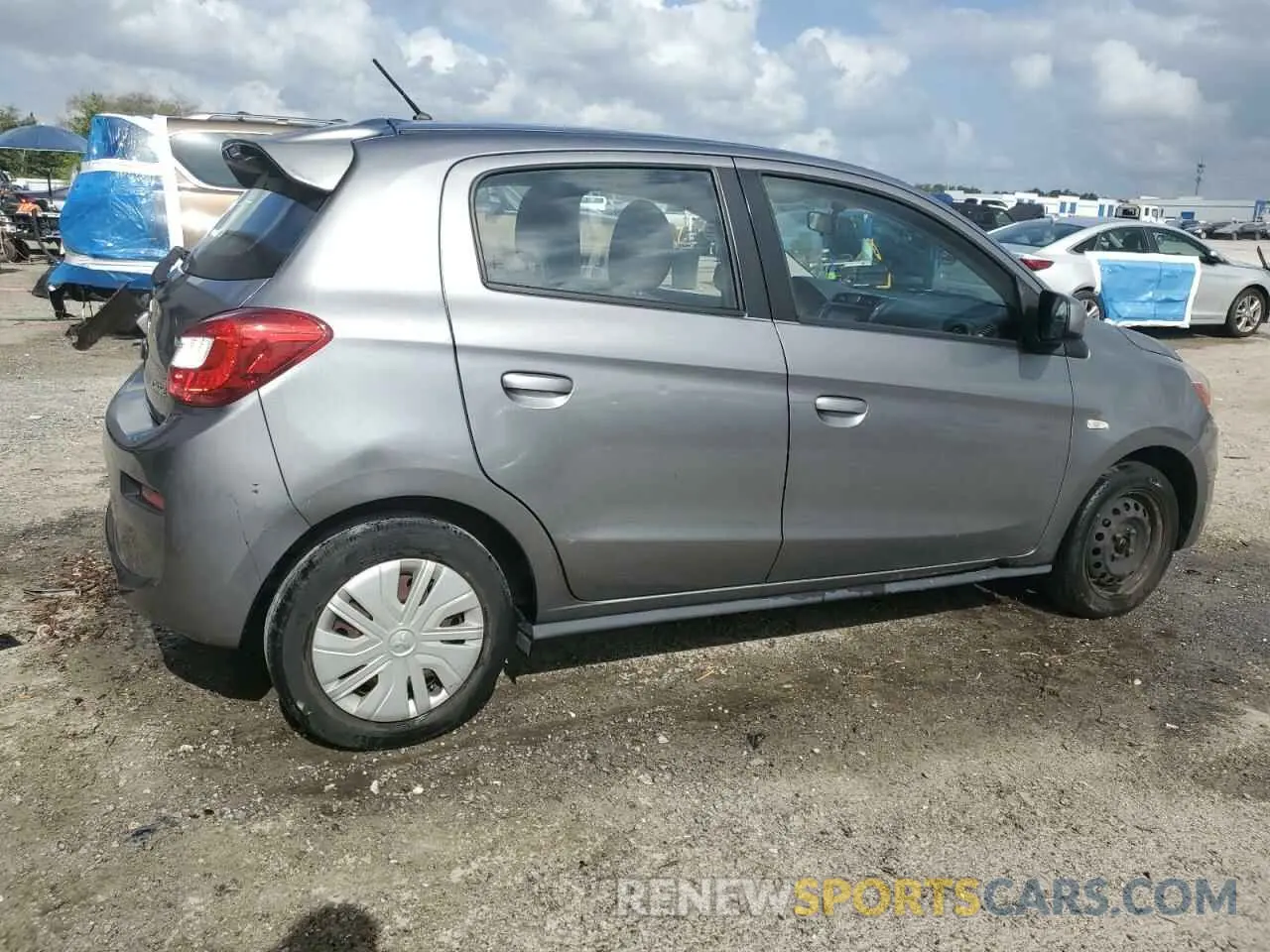 3 Photograph of a damaged car ML32A3HJ2KH001243 MITSUBISHI MIRAGE 2019