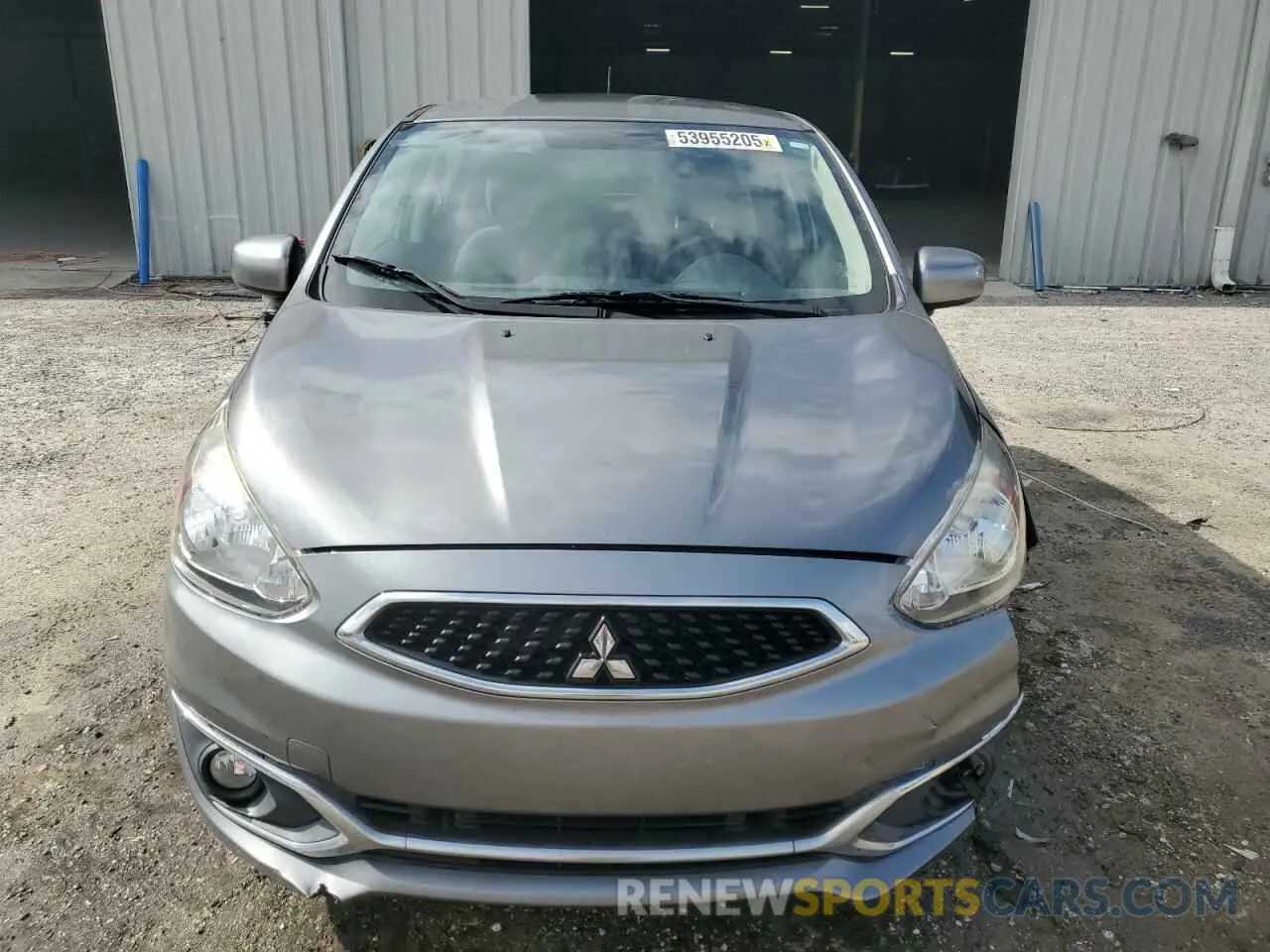 5 Photograph of a damaged car ML32A3HJ2KH001243 MITSUBISHI MIRAGE 2019
