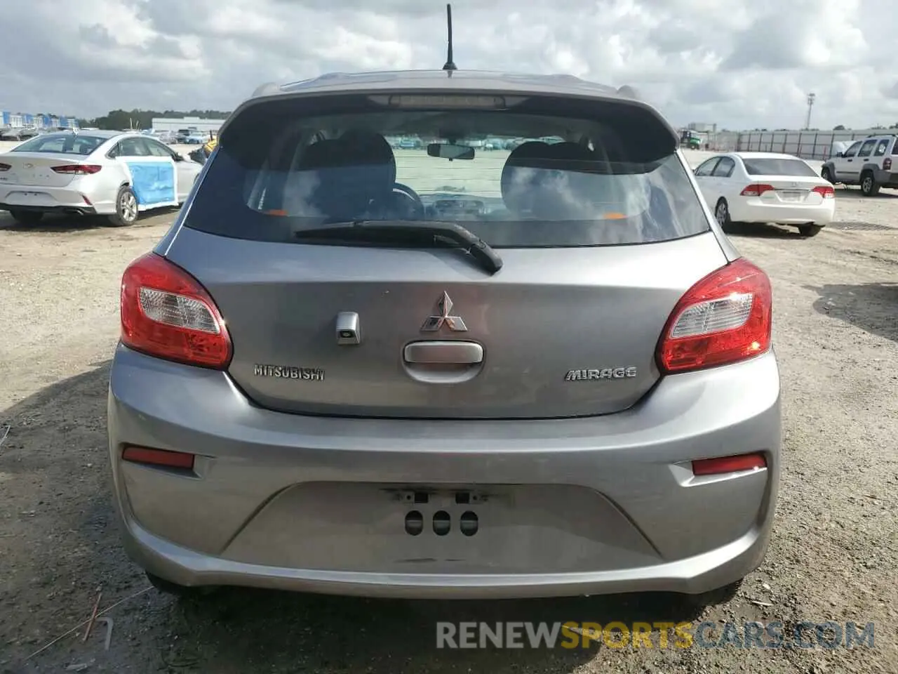 6 Photograph of a damaged car ML32A3HJ2KH001243 MITSUBISHI MIRAGE 2019