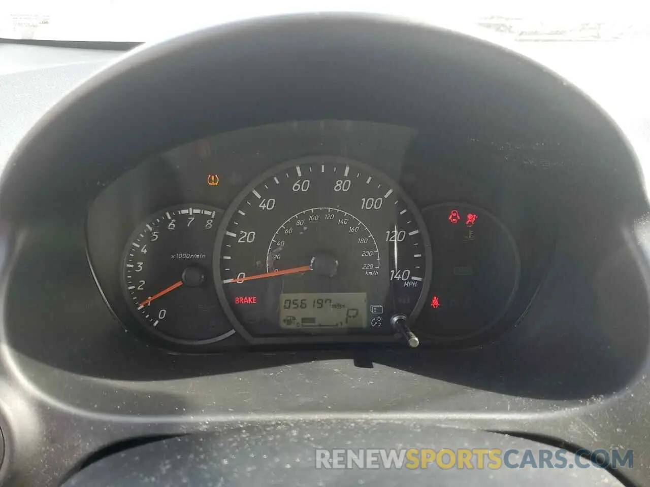 9 Photograph of a damaged car ML32A3HJ2KH001243 MITSUBISHI MIRAGE 2019