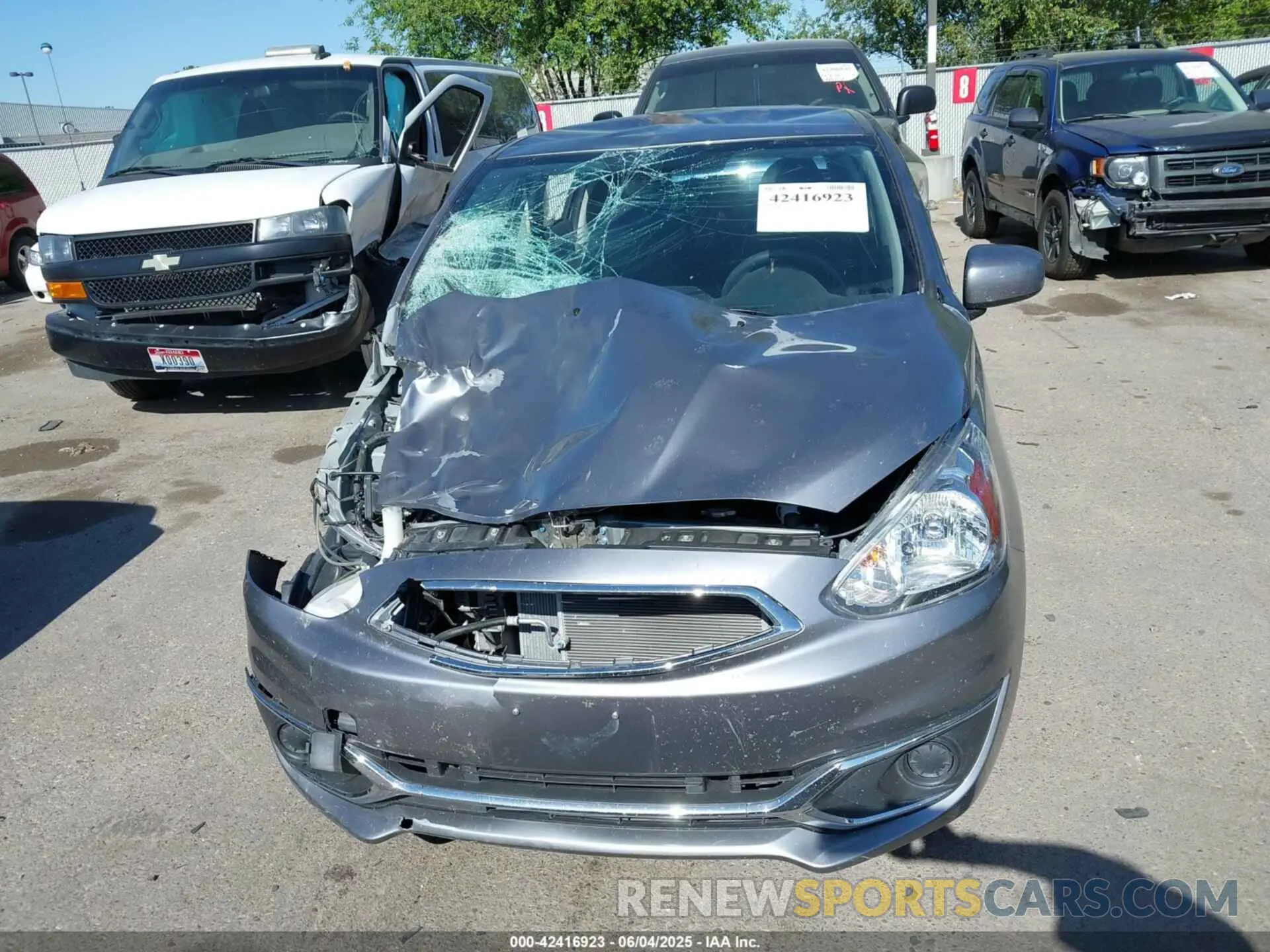 12 Photograph of a damaged car ML32A3HJ2KH005938 MITSUBISHI MIRAGE 2019