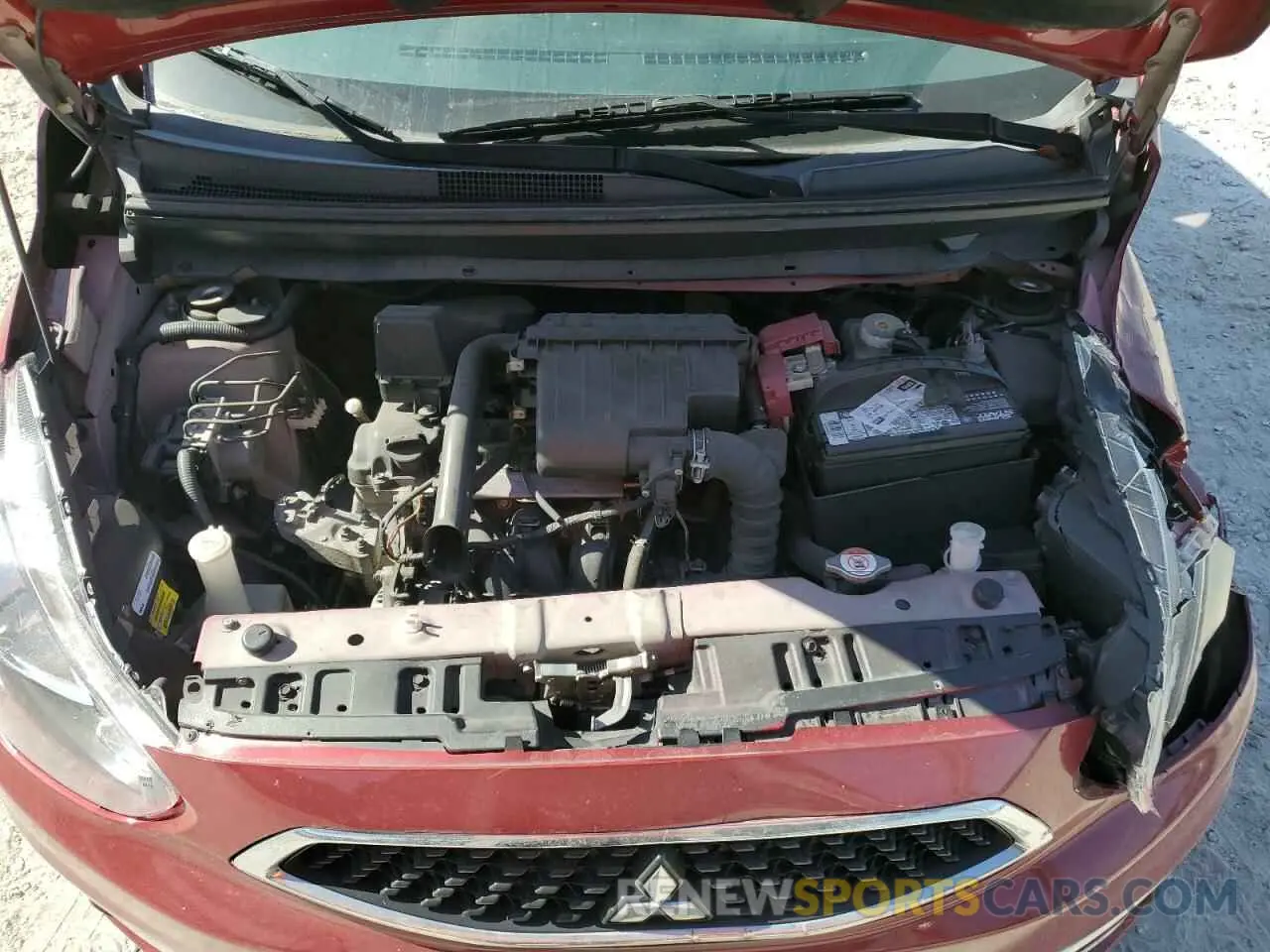 11 Photograph of a damaged car ML32A3HJ2KH013490 MITSUBISHI MIRAGE 2019