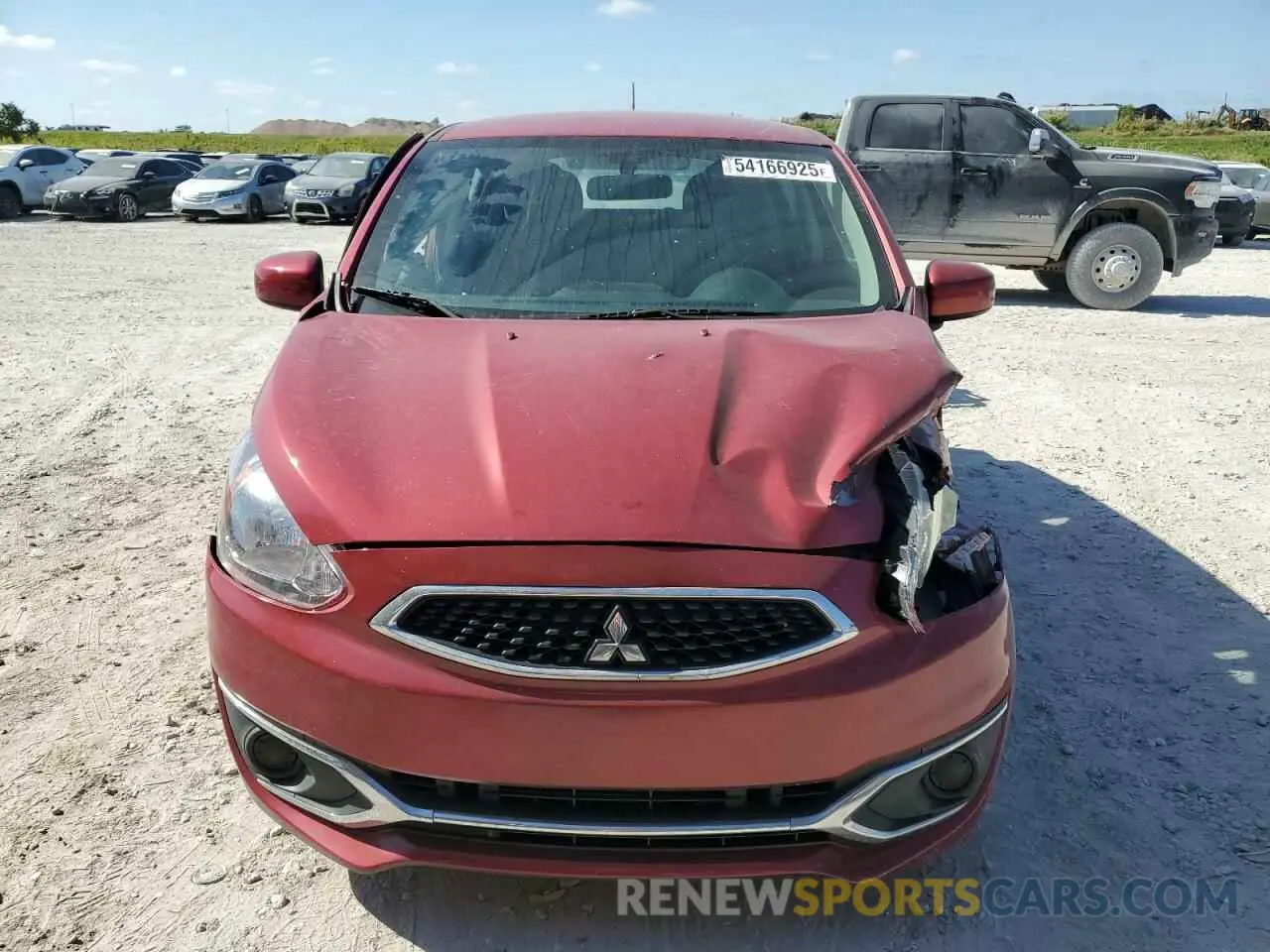 5 Photograph of a damaged car ML32A3HJ2KH013490 MITSUBISHI MIRAGE 2019