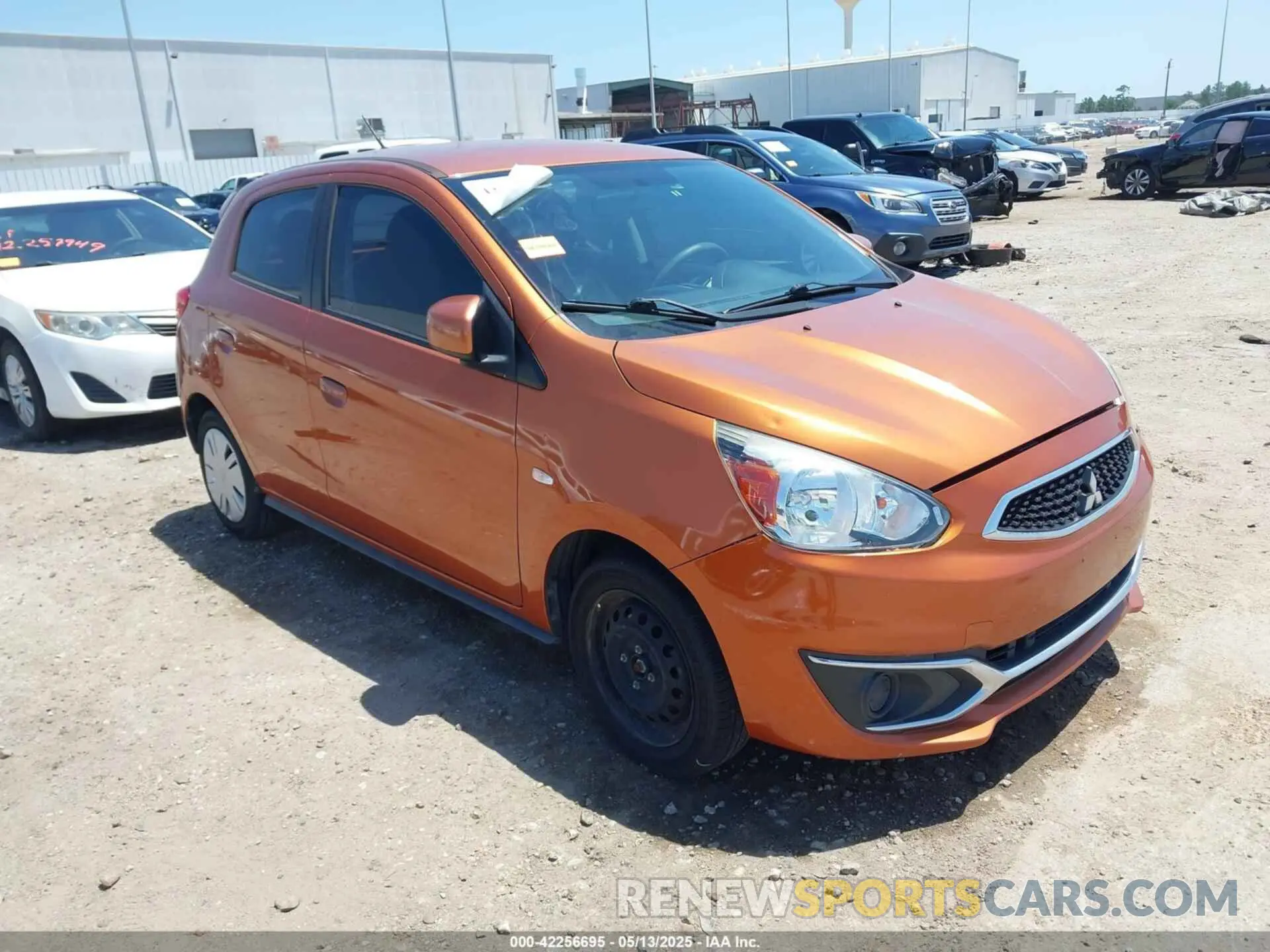 1 Photograph of a damaged car ML32A3HJ3KH000859 MITSUBISHI MIRAGE 2019