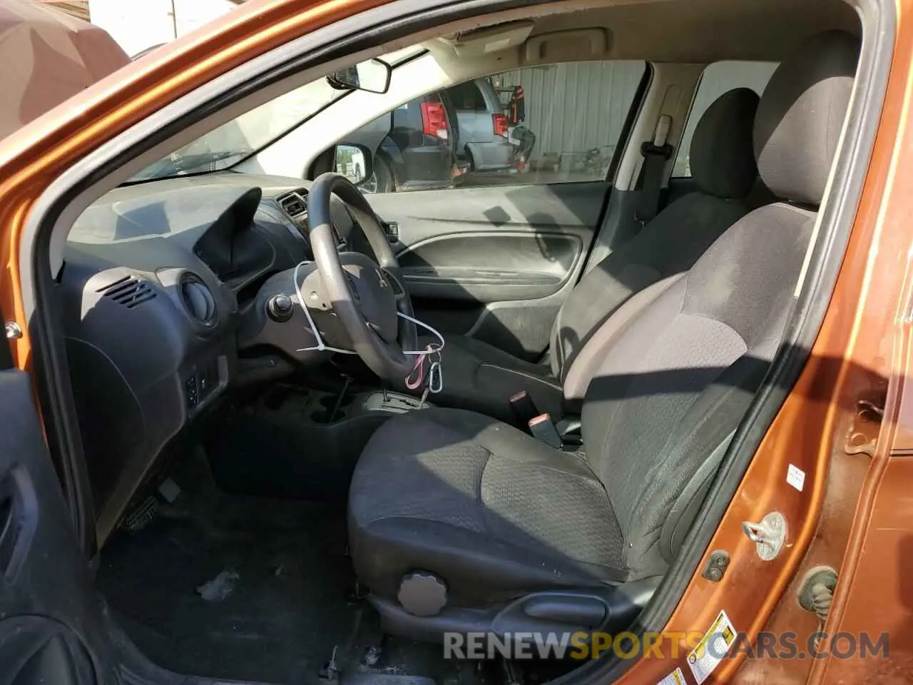 7 Photograph of a damaged car ML32A3HJ3KH001591 MITSUBISHI MIRAGE 2019