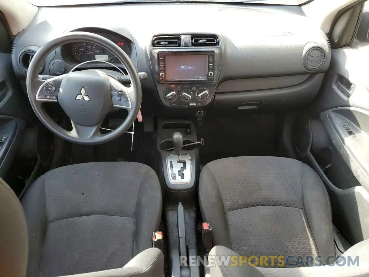 8 Photograph of a damaged car ML32A3HJ3KH001591 MITSUBISHI MIRAGE 2019