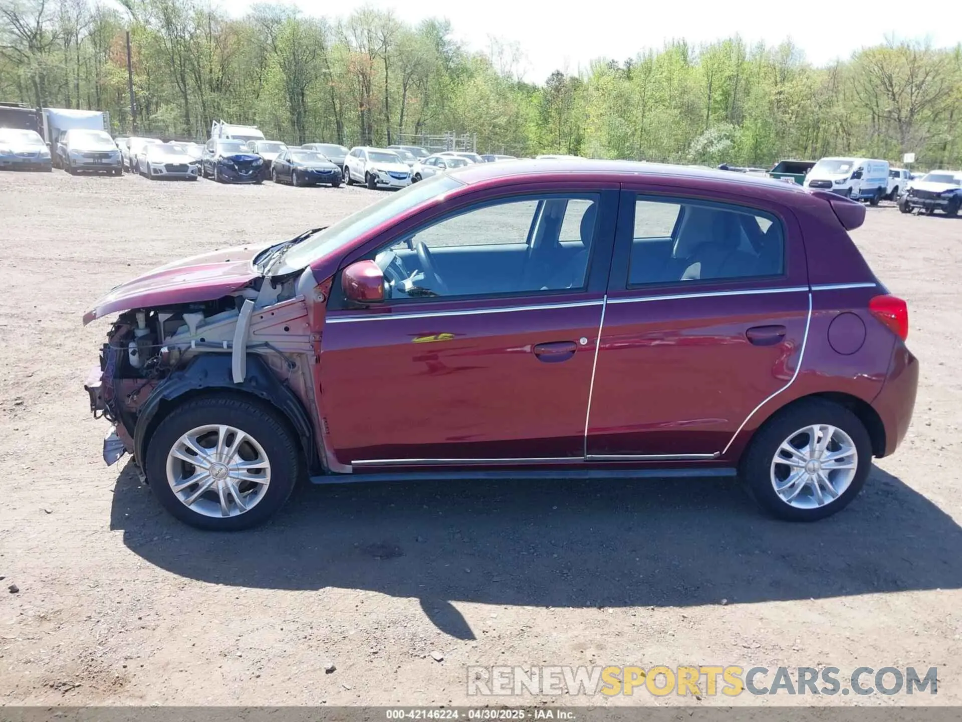 14 Photograph of a damaged car ML32A3HJ3KH005169 MITSUBISHI MIRAGE 2019