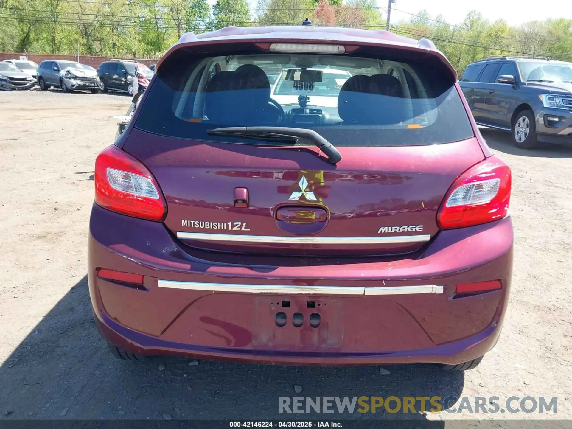 16 Photograph of a damaged car ML32A3HJ3KH005169 MITSUBISHI MIRAGE 2019