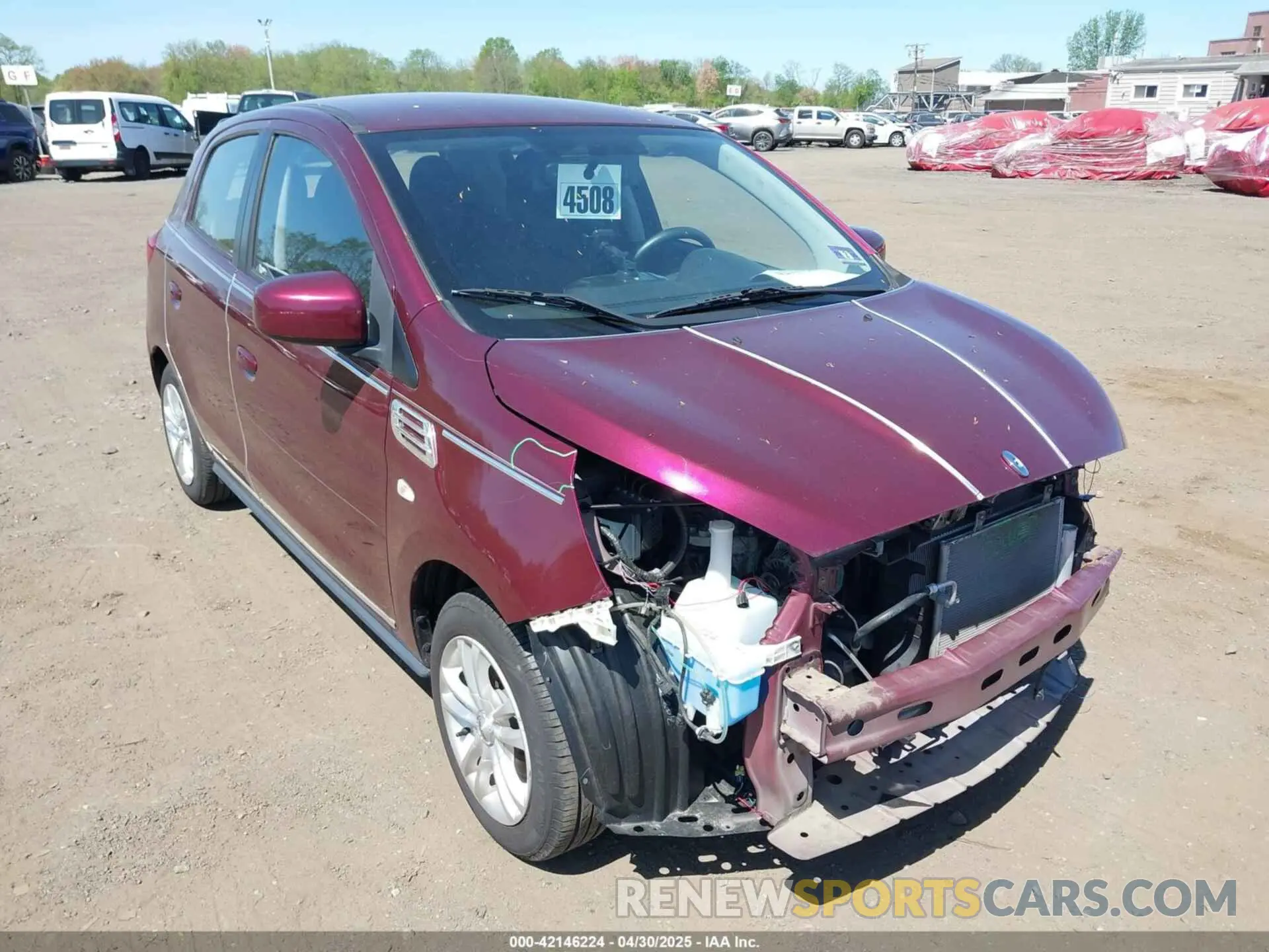 17 Photograph of a damaged car ML32A3HJ3KH005169 MITSUBISHI MIRAGE 2019