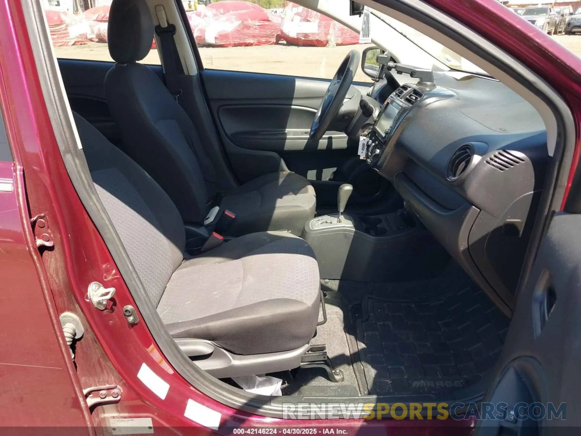 5 Photograph of a damaged car ML32A3HJ3KH005169 MITSUBISHI MIRAGE 2019
