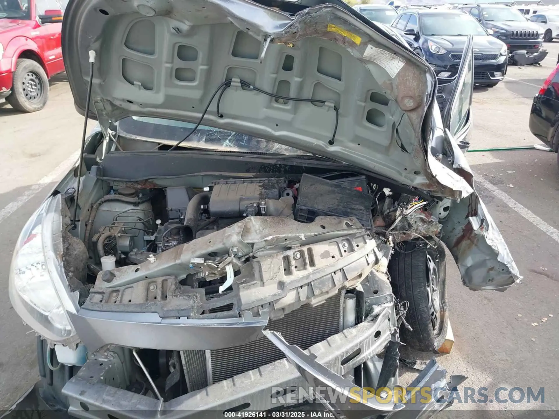 10 Photograph of a damaged car ML32A3HJ3KH016141 MITSUBISHI MIRAGE 2019
