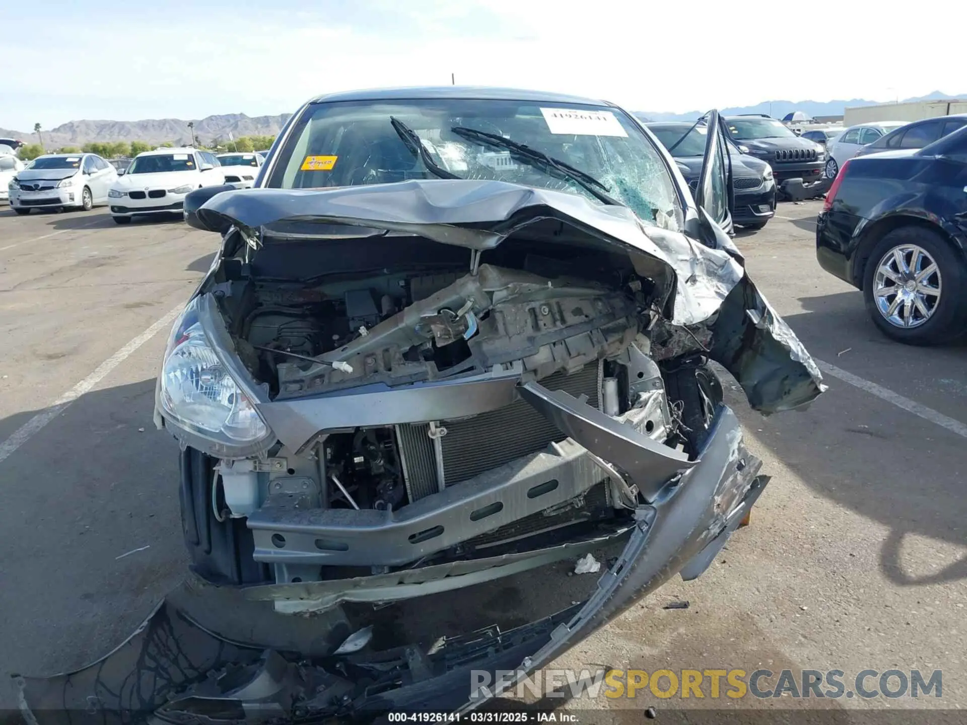 11 Photograph of a damaged car ML32A3HJ3KH016141 MITSUBISHI MIRAGE 2019