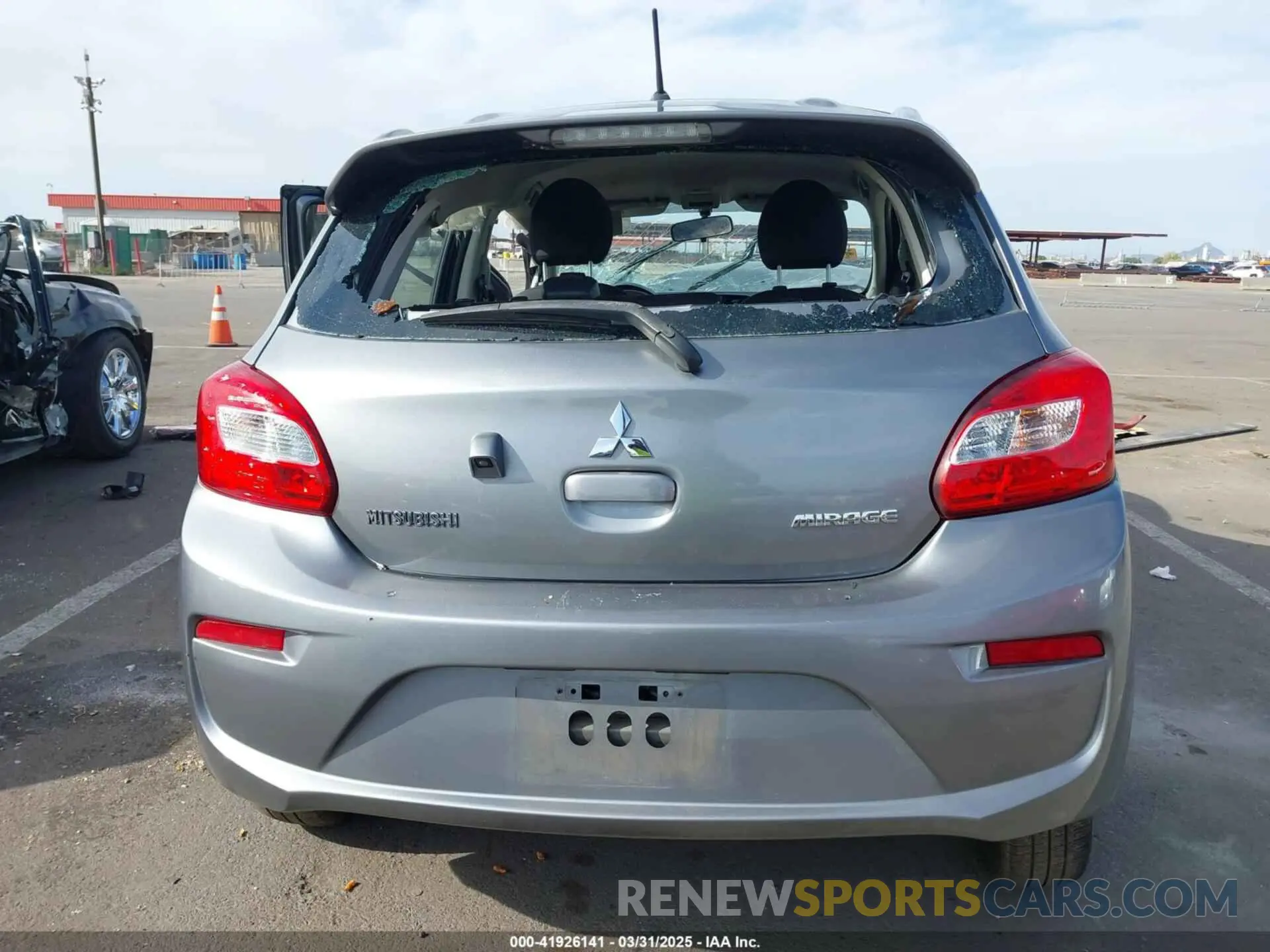 15 Photograph of a damaged car ML32A3HJ3KH016141 MITSUBISHI MIRAGE 2019