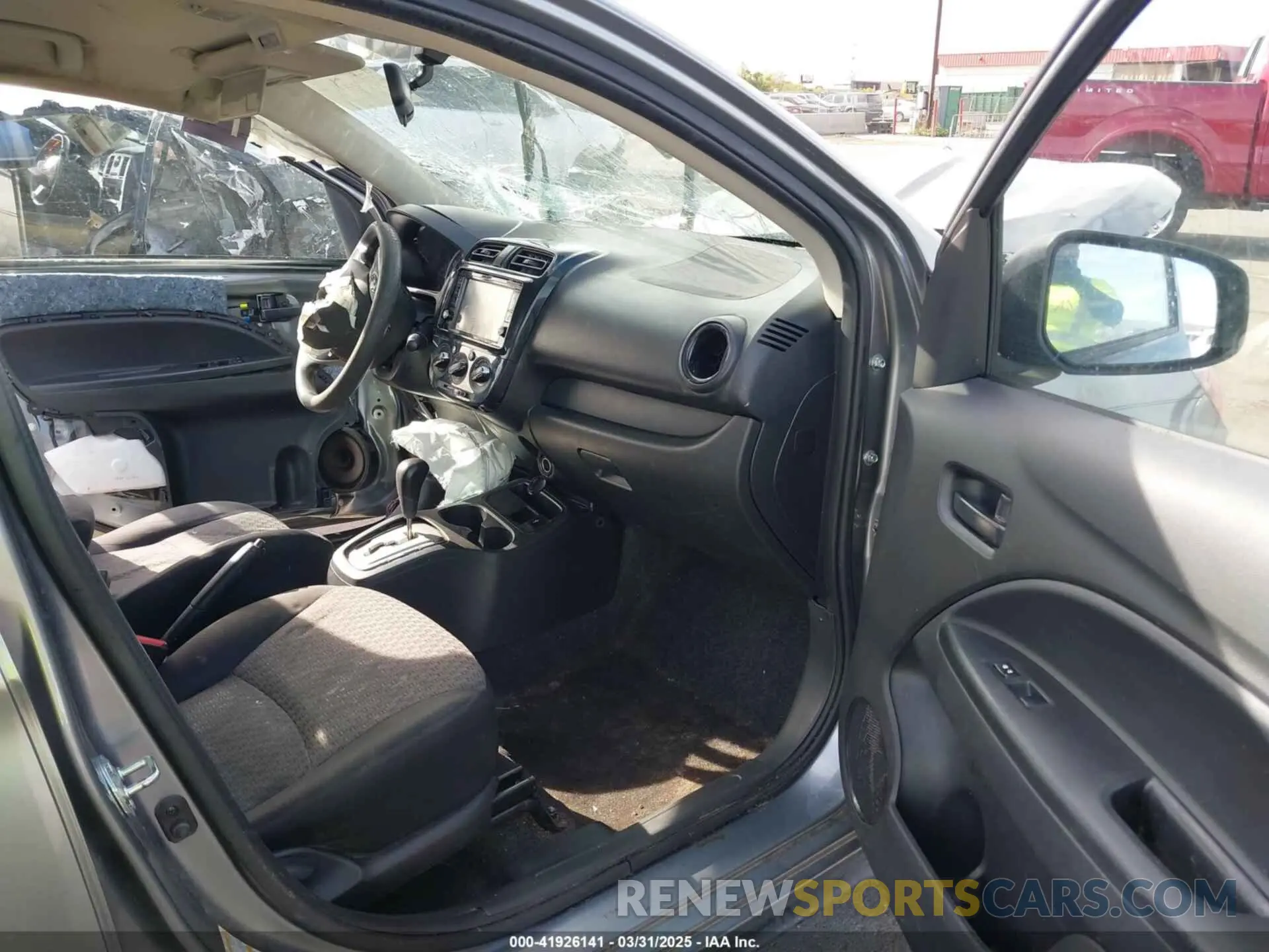 5 Photograph of a damaged car ML32A3HJ3KH016141 MITSUBISHI MIRAGE 2019