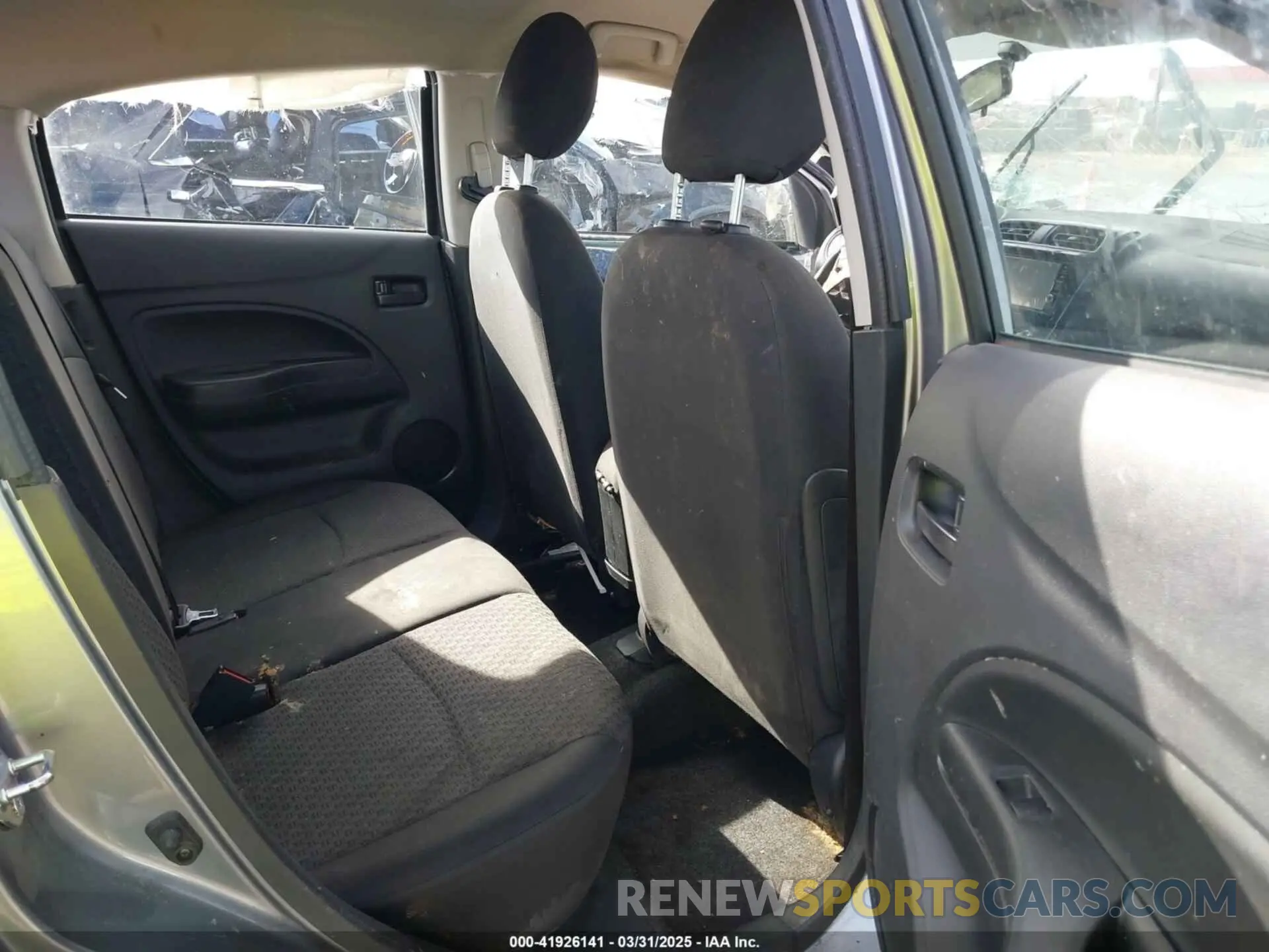 8 Photograph of a damaged car ML32A3HJ3KH016141 MITSUBISHI MIRAGE 2019