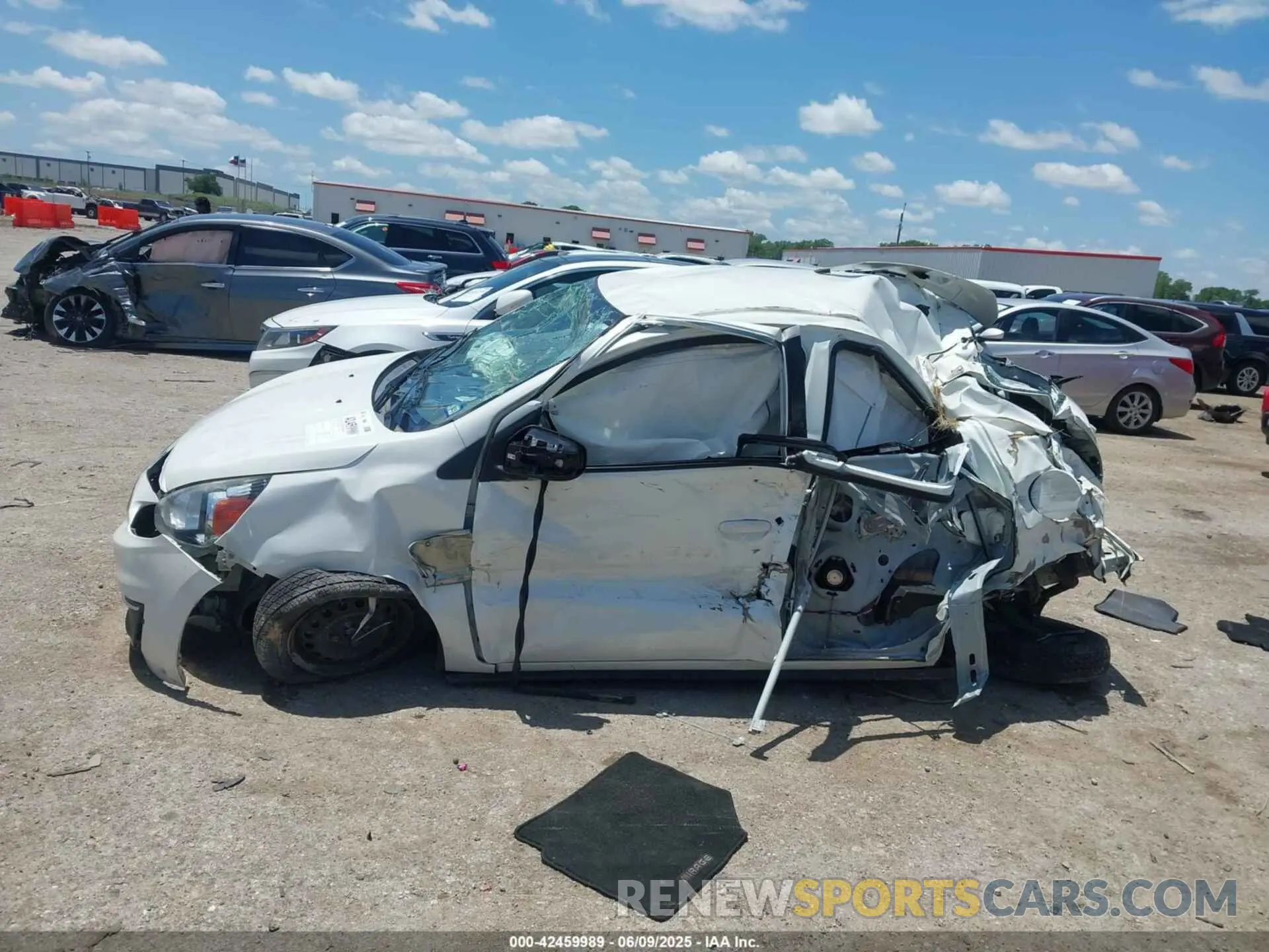 13 Photograph of a damaged car ML32A3HJ4KH001437 MITSUBISHI MIRAGE 2019