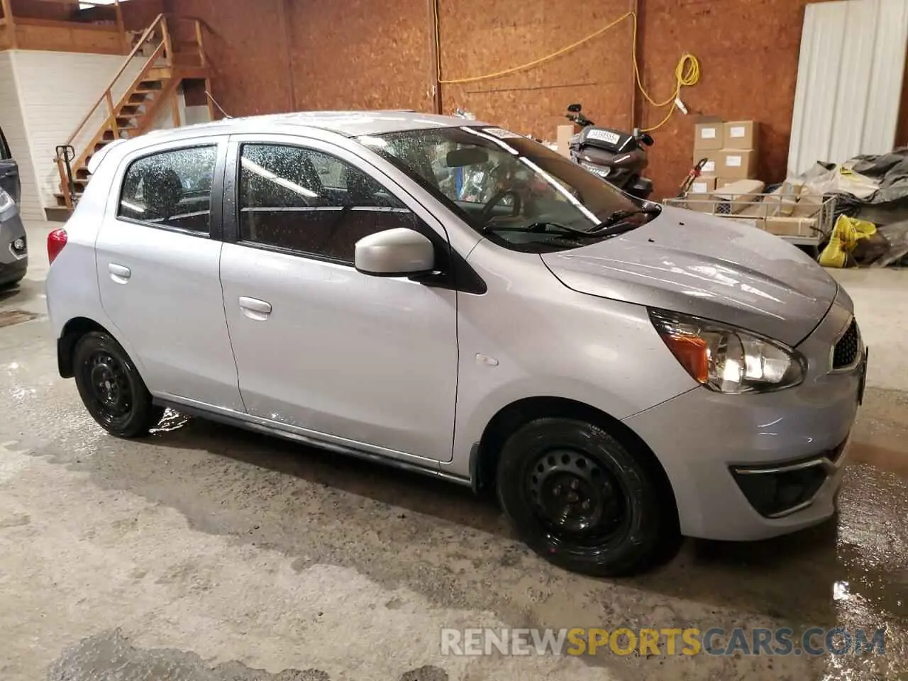 4 Photograph of a damaged car ML32A3HJ4KH002586 MITSUBISHI MIRAGE 2019