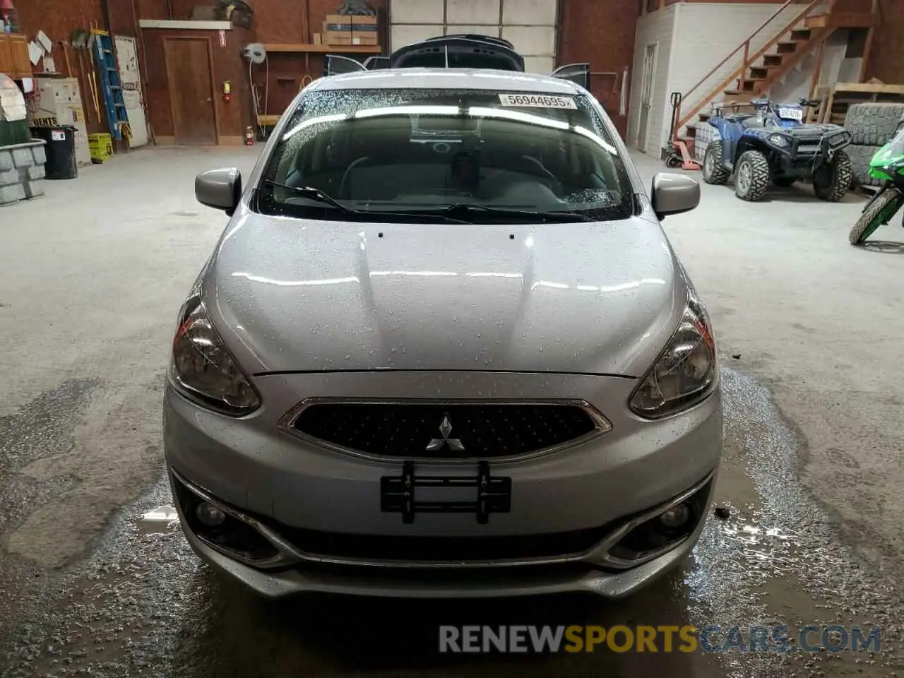 5 Photograph of a damaged car ML32A3HJ4KH002586 MITSUBISHI MIRAGE 2019