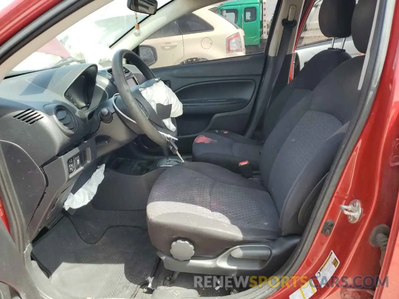 7 Photograph of a damaged car ML32A3HJ4KH004127 MITSUBISHI MIRAGE 2019