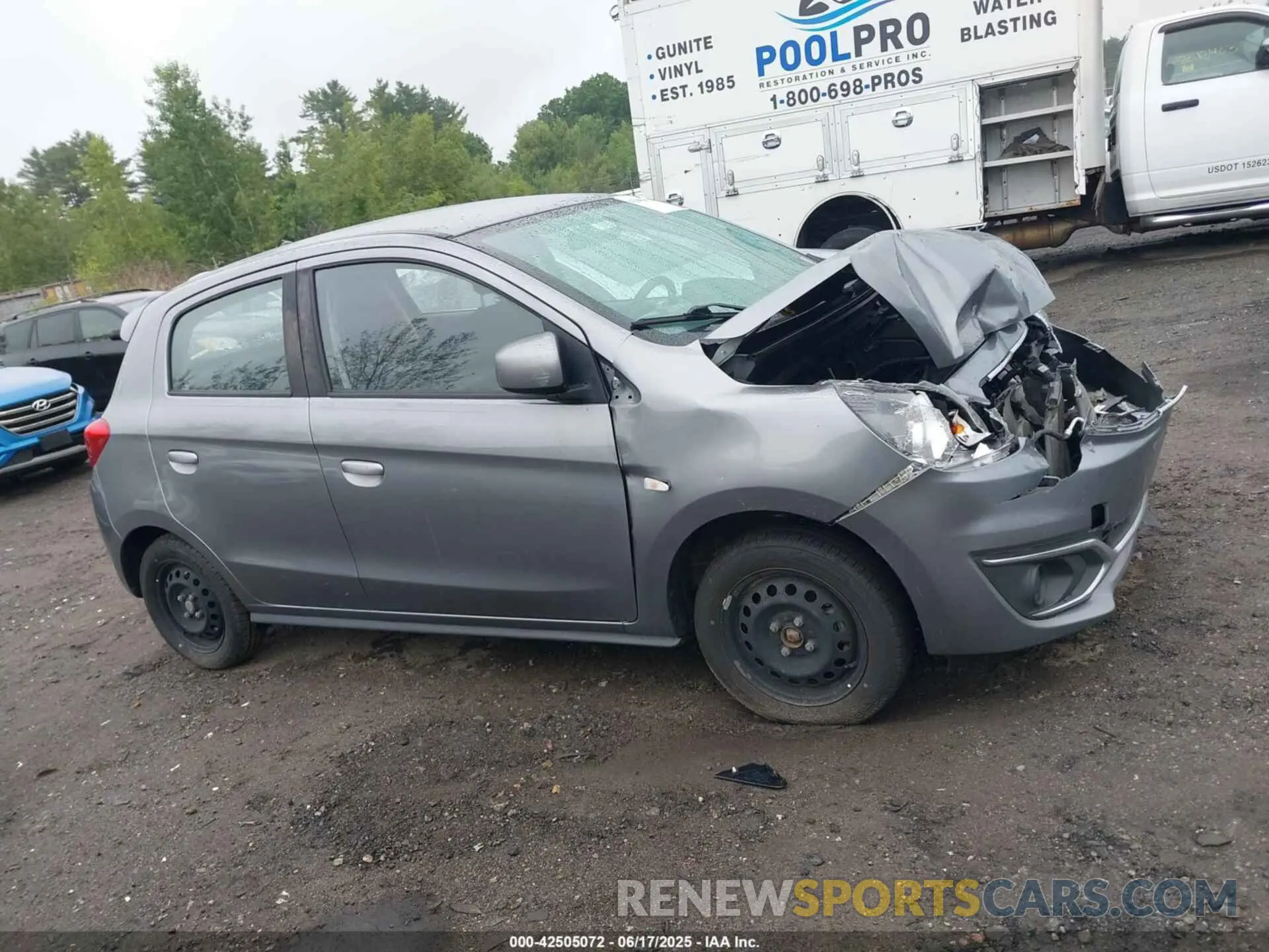 13 Photograph of a damaged car ML32A3HJ4KH005245 MITSUBISHI MIRAGE 2019