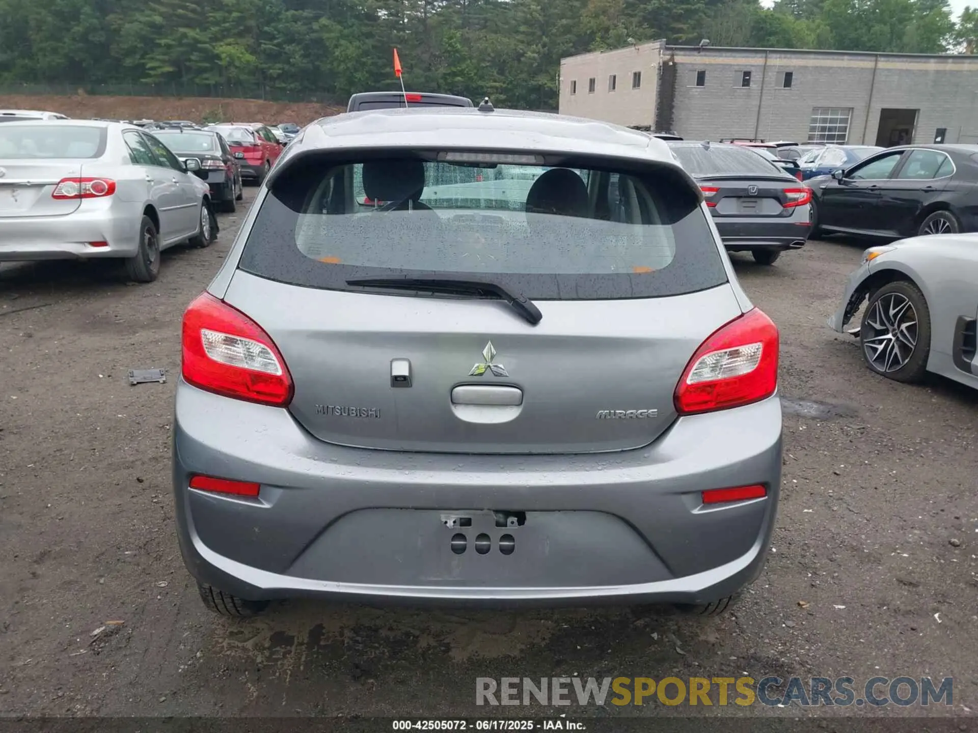 16 Photograph of a damaged car ML32A3HJ4KH005245 MITSUBISHI MIRAGE 2019