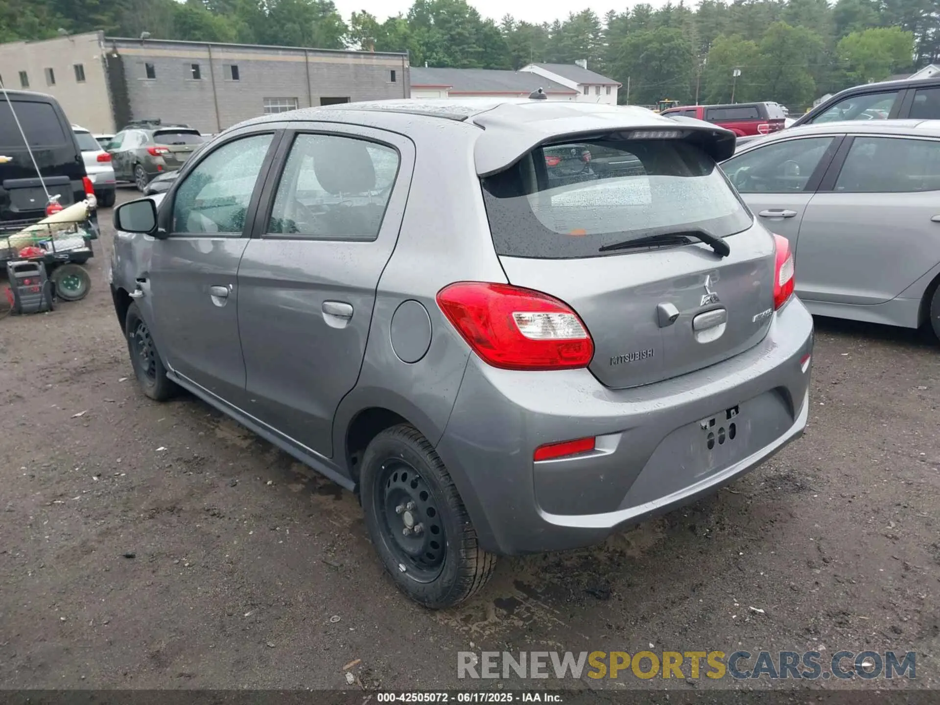 3 Photograph of a damaged car ML32A3HJ4KH005245 MITSUBISHI MIRAGE 2019