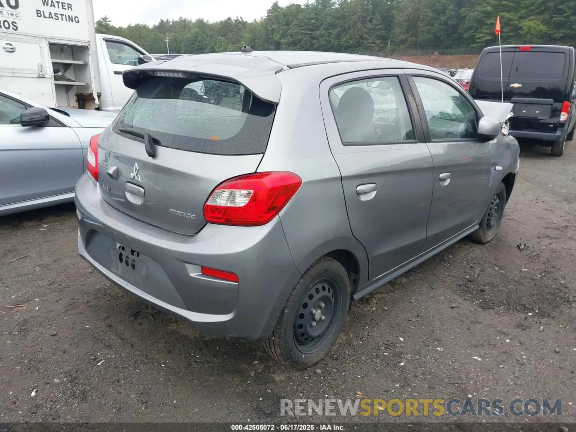 4 Photograph of a damaged car ML32A3HJ4KH005245 MITSUBISHI MIRAGE 2019