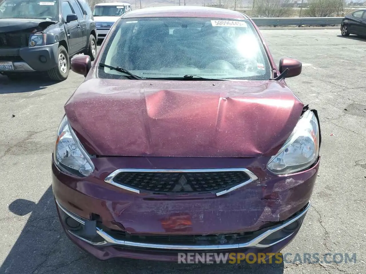 5 Photograph of a damaged car ML32A3HJ4KH013717 MITSUBISHI MIRAGE 2019