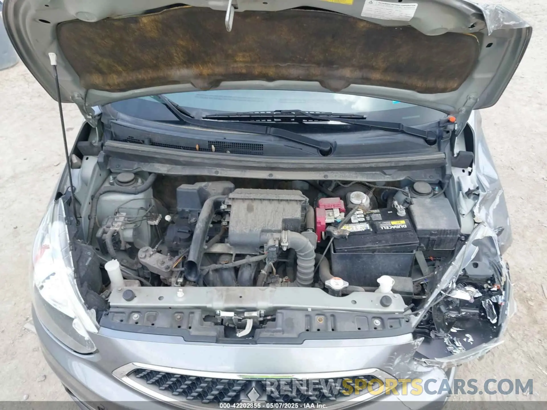 10 Photograph of a damaged car ML32A3HJ5KH000541 MITSUBISHI MIRAGE 2019