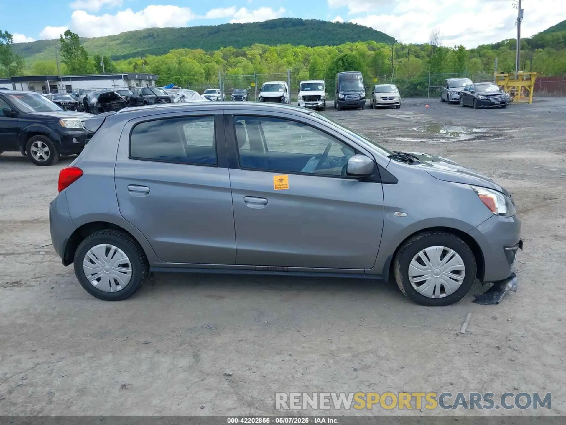 13 Photograph of a damaged car ML32A3HJ5KH000541 MITSUBISHI MIRAGE 2019