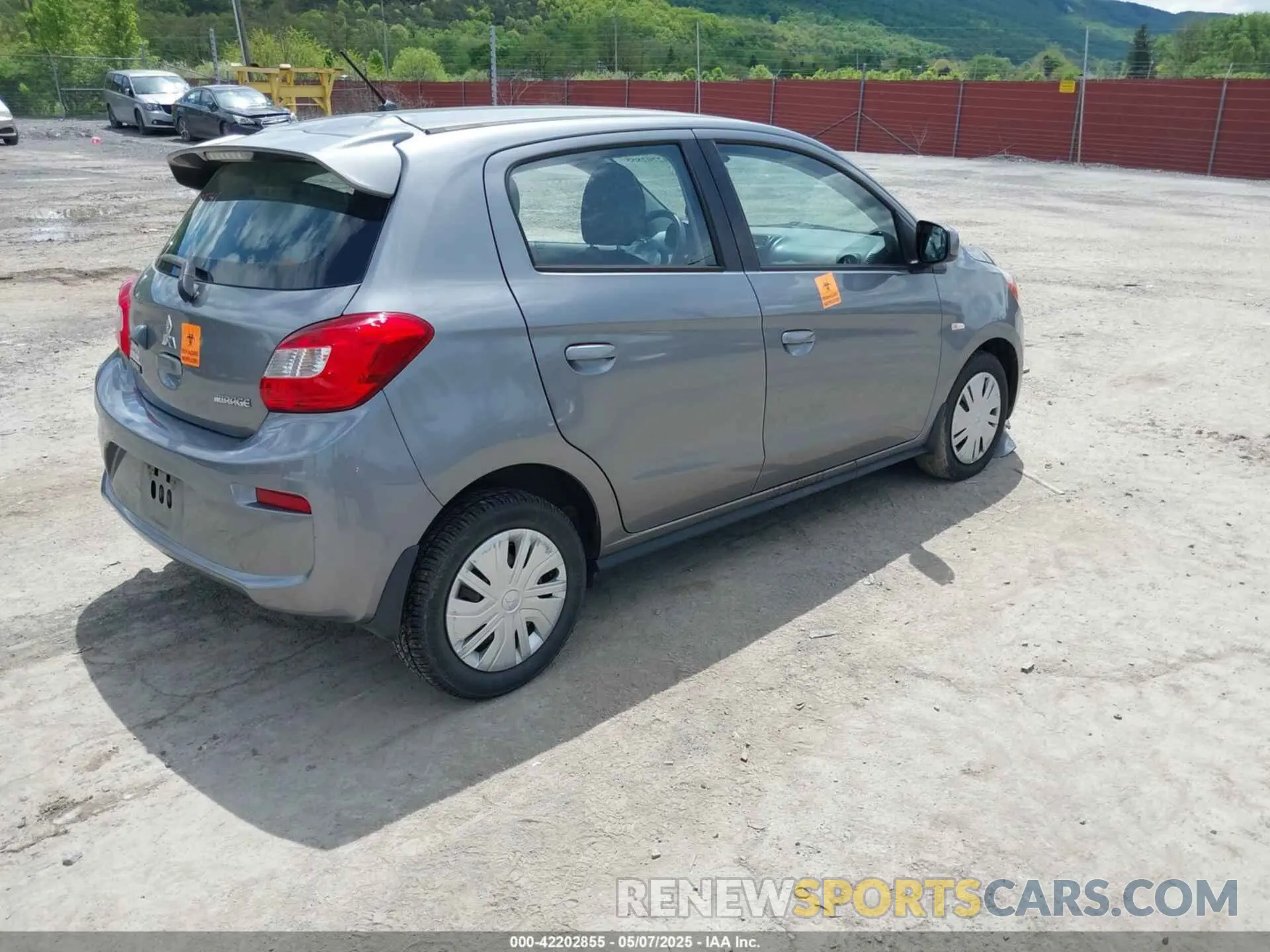 4 Photograph of a damaged car ML32A3HJ5KH000541 MITSUBISHI MIRAGE 2019