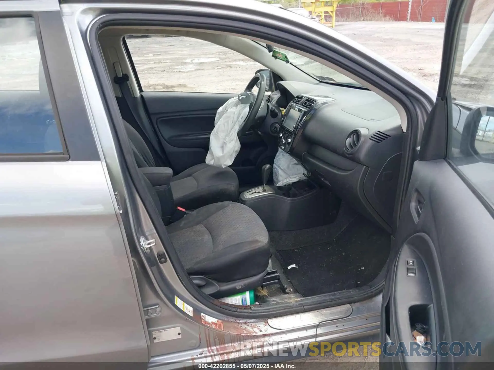 5 Photograph of a damaged car ML32A3HJ5KH000541 MITSUBISHI MIRAGE 2019