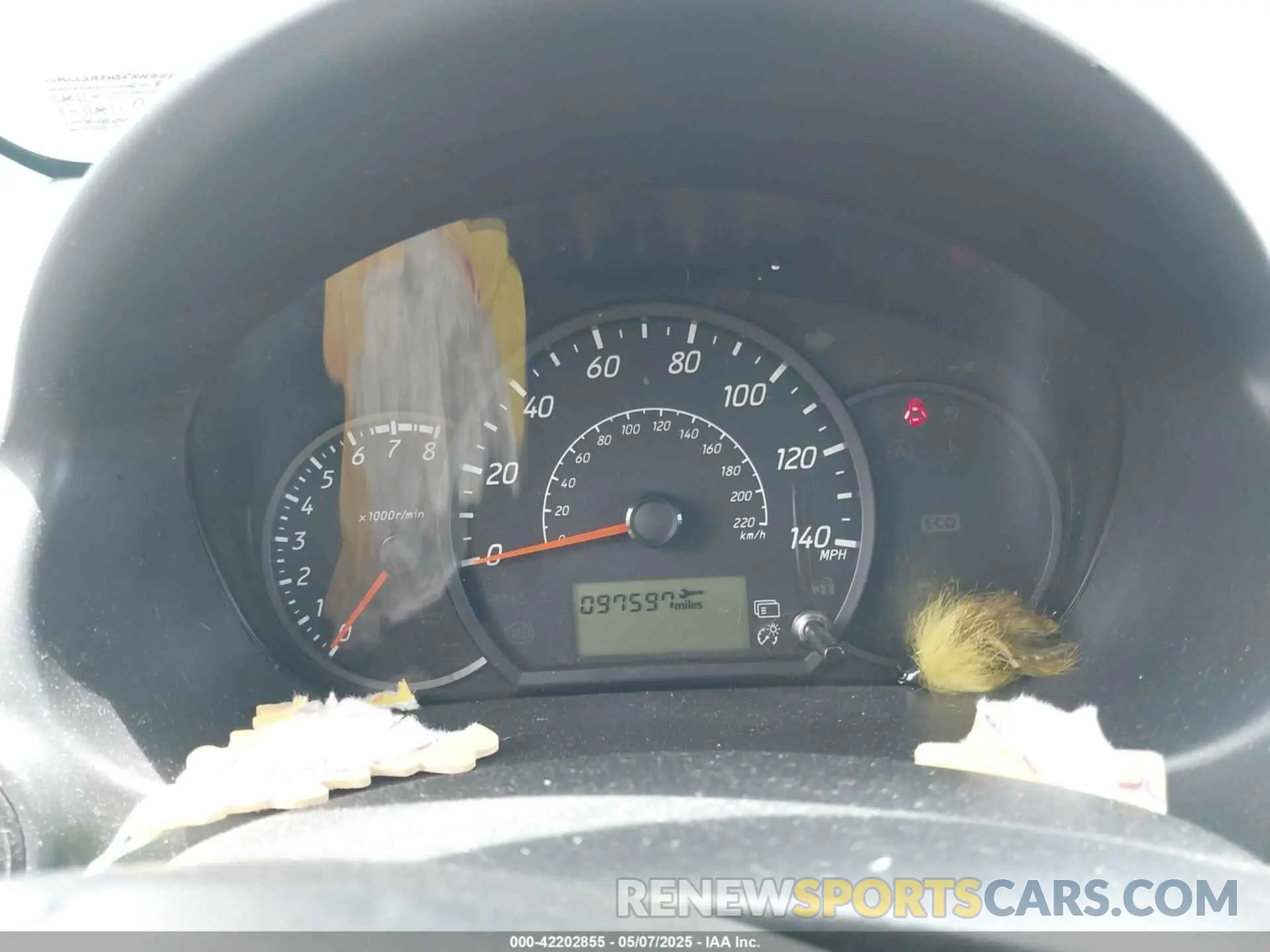 7 Photograph of a damaged car ML32A3HJ5KH000541 MITSUBISHI MIRAGE 2019