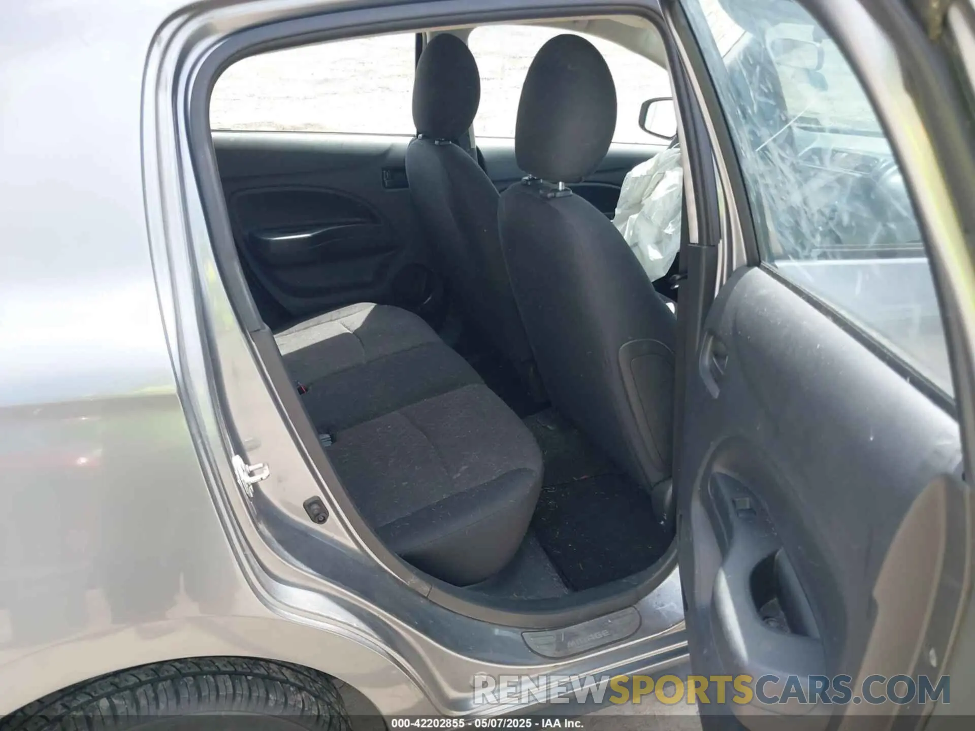 8 Photograph of a damaged car ML32A3HJ5KH000541 MITSUBISHI MIRAGE 2019