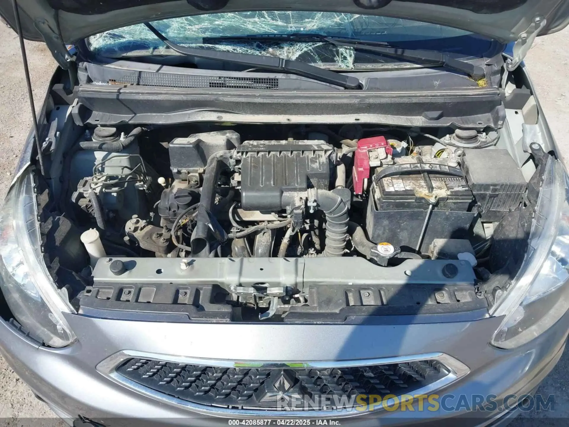 10 Photograph of a damaged car ML32A3HJ5KH005772 MITSUBISHI MIRAGE 2019