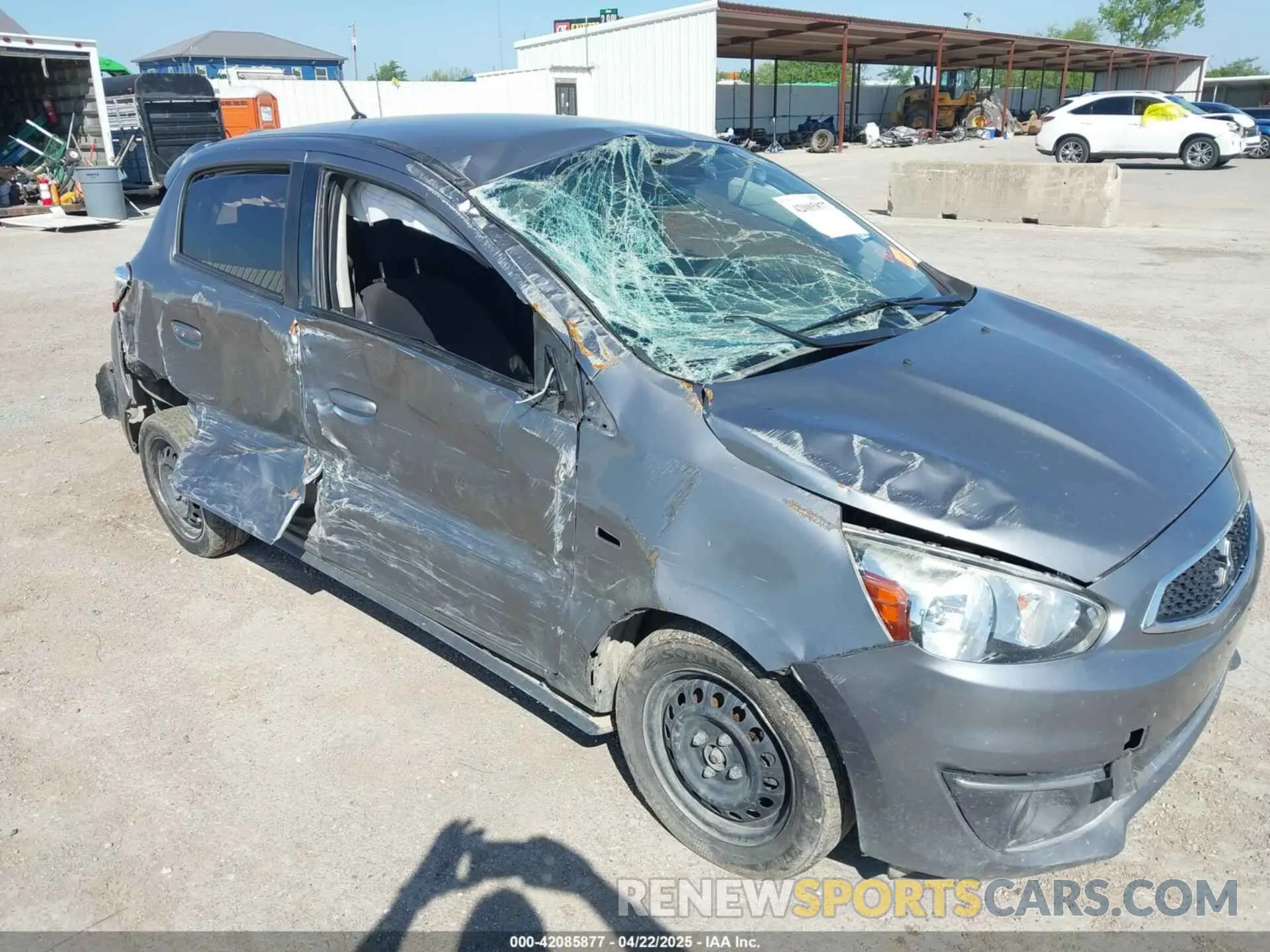 6 Photograph of a damaged car ML32A3HJ5KH005772 MITSUBISHI MIRAGE 2019