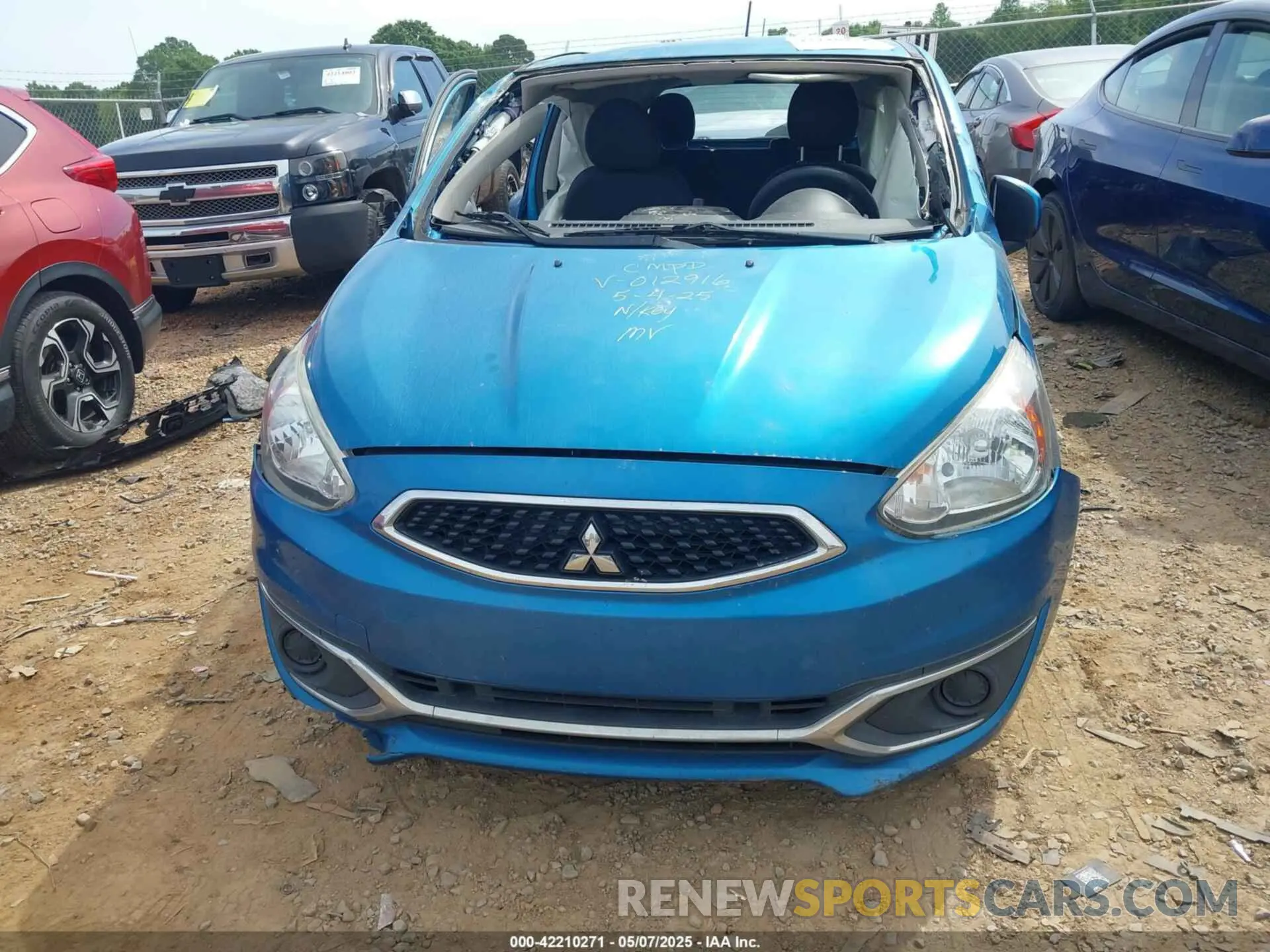 12 Photograph of a damaged car ML32A3HJ5KH012916 MITSUBISHI MIRAGE 2019