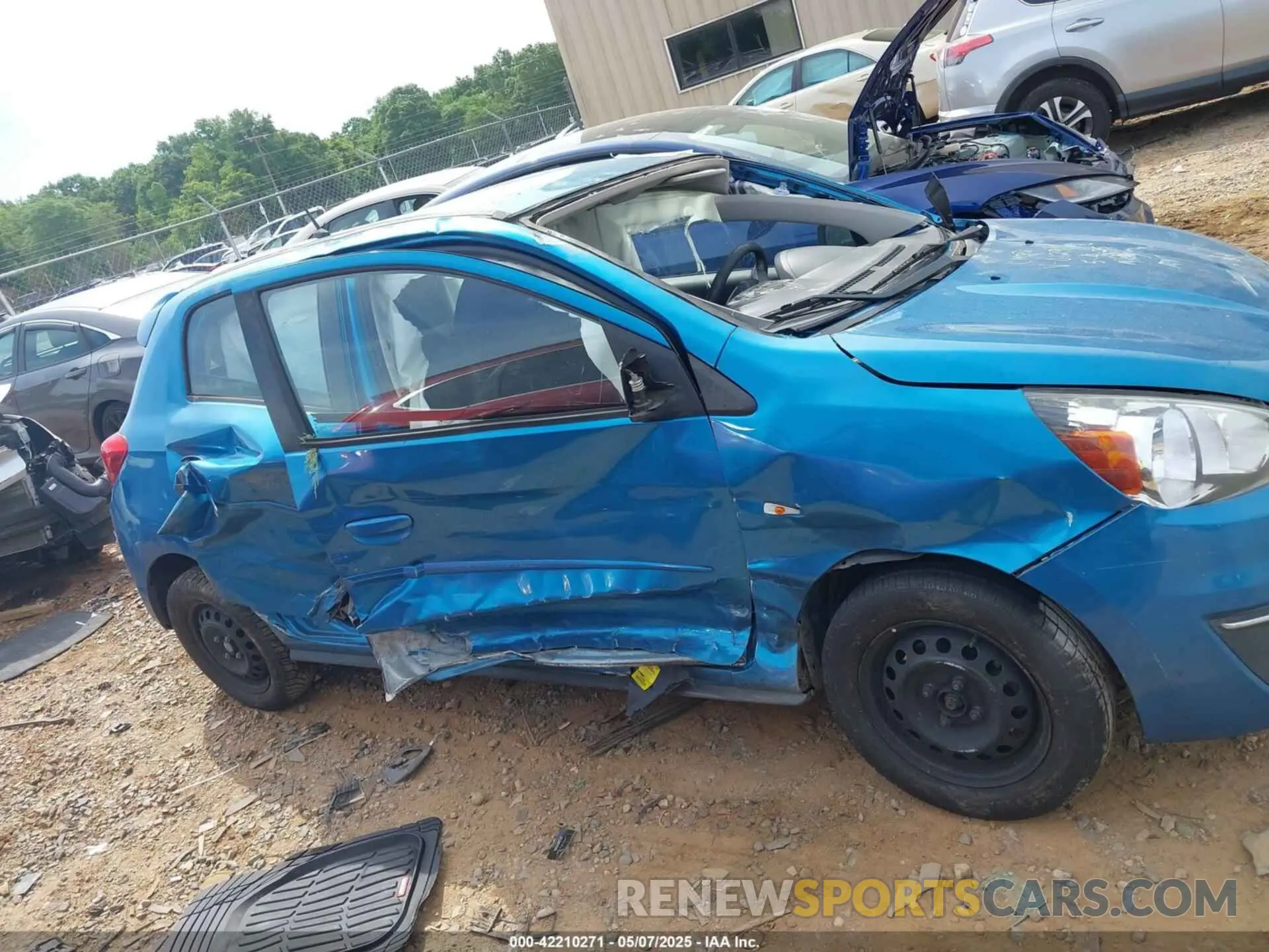 13 Photograph of a damaged car ML32A3HJ5KH012916 MITSUBISHI MIRAGE 2019