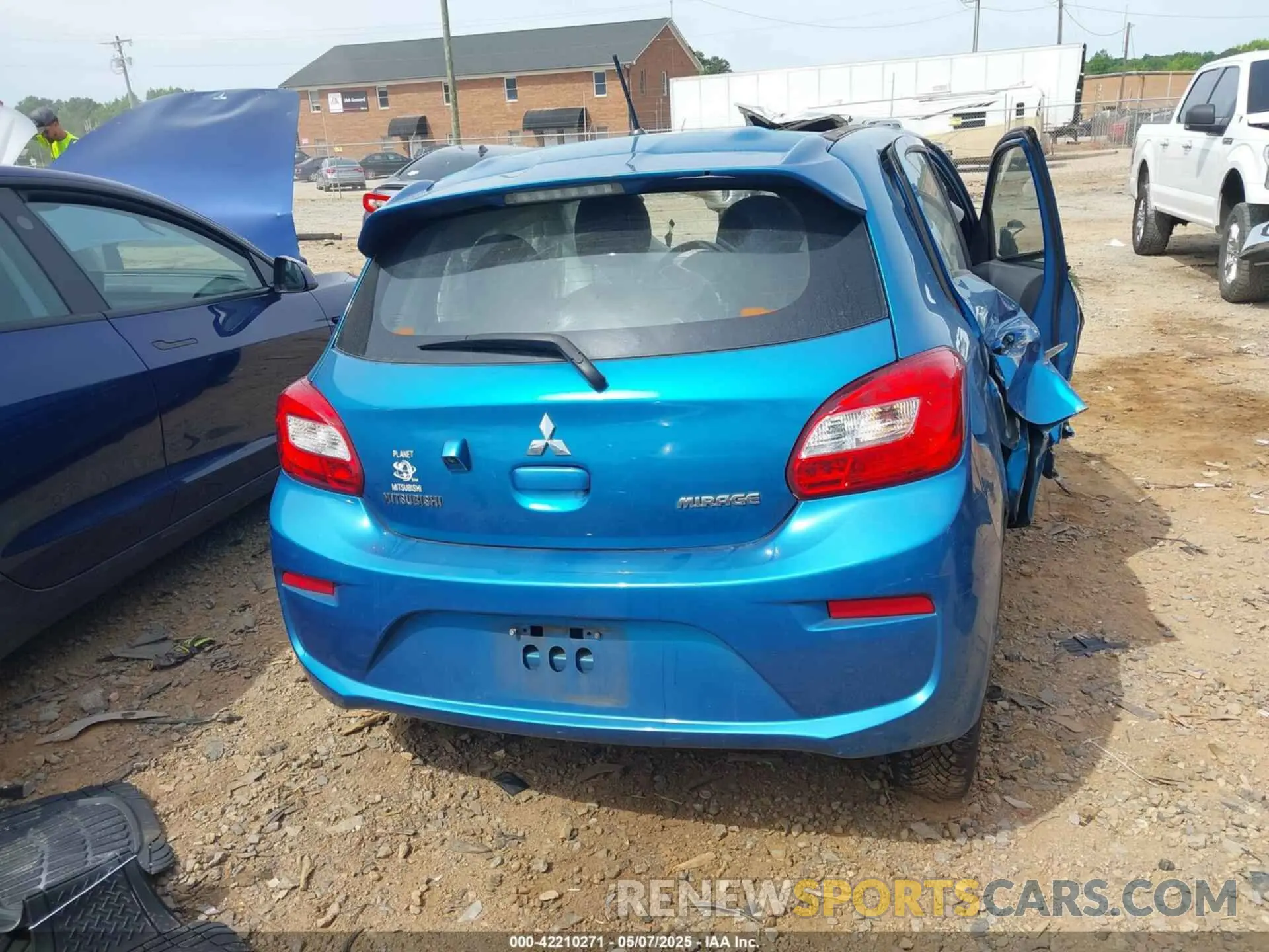 16 Photograph of a damaged car ML32A3HJ5KH012916 MITSUBISHI MIRAGE 2019