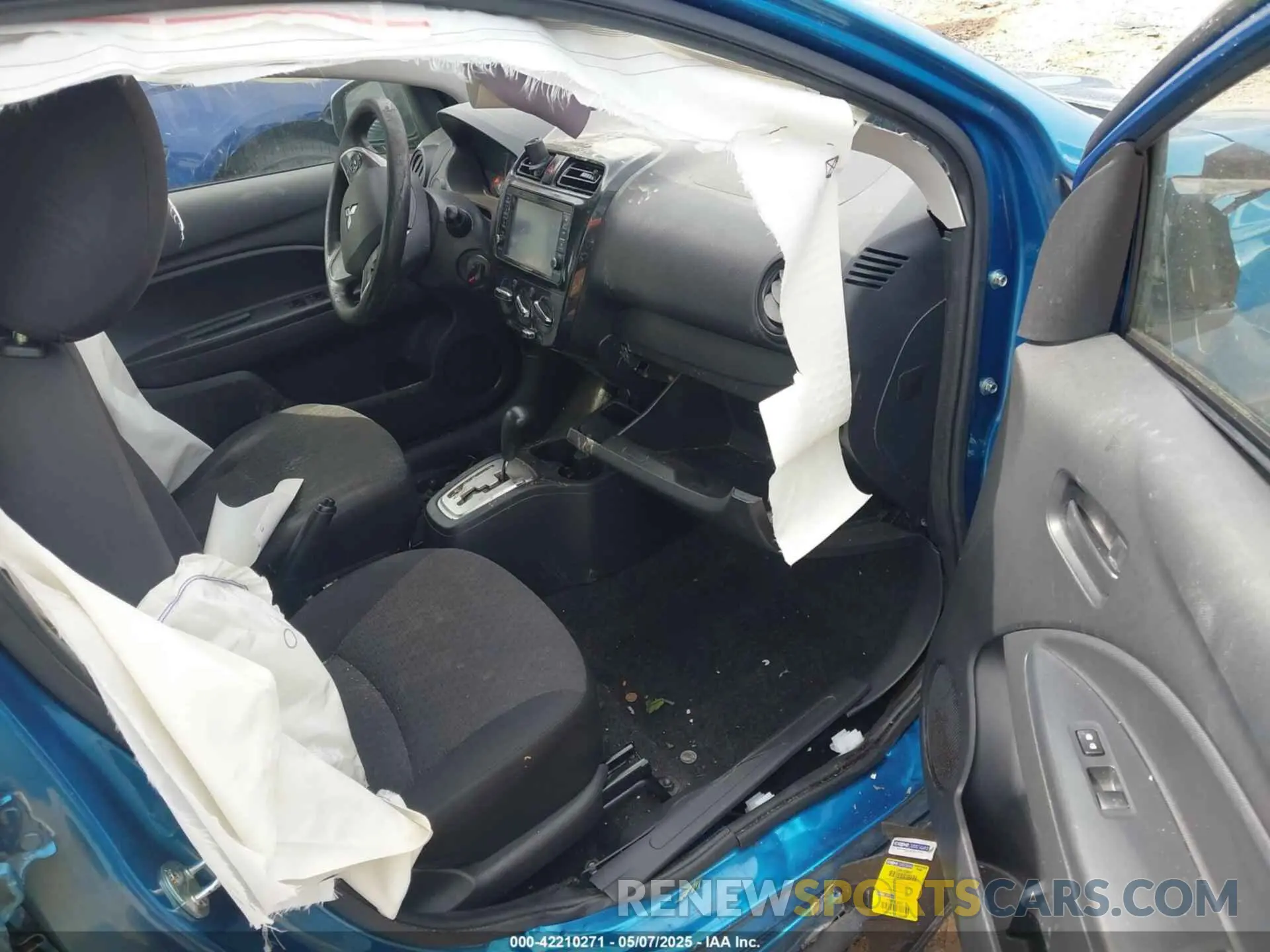 5 Photograph of a damaged car ML32A3HJ5KH012916 MITSUBISHI MIRAGE 2019