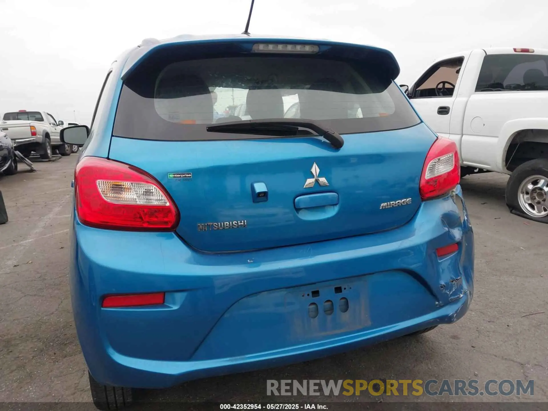 16 Photograph of a damaged car ML32A3HJ5KH013662 MITSUBISHI MIRAGE 2019