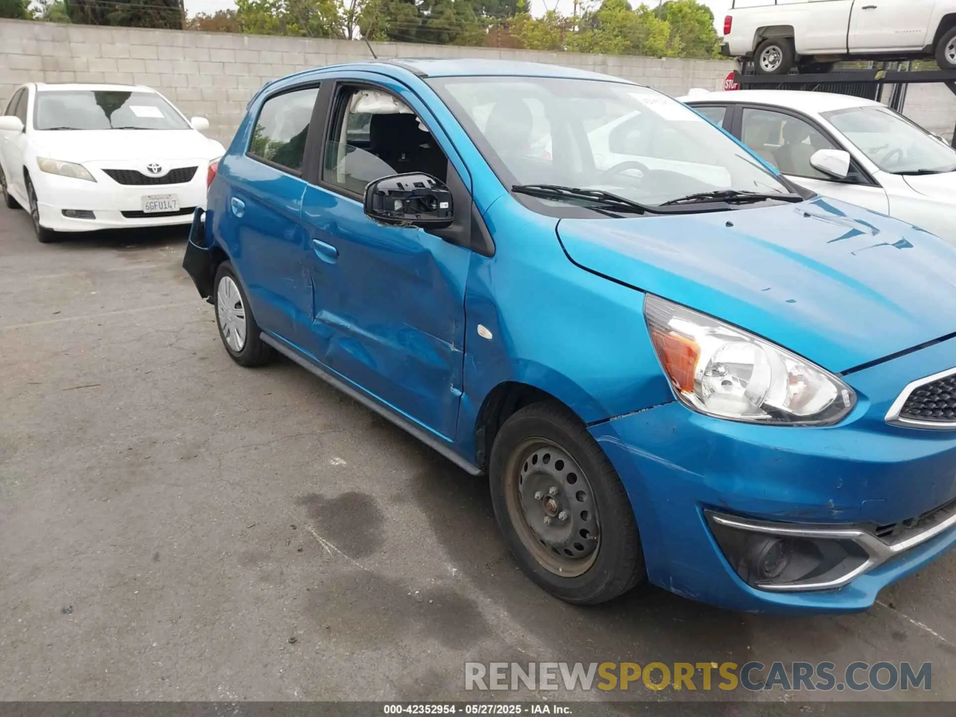 6 Photograph of a damaged car ML32A3HJ5KH013662 MITSUBISHI MIRAGE 2019