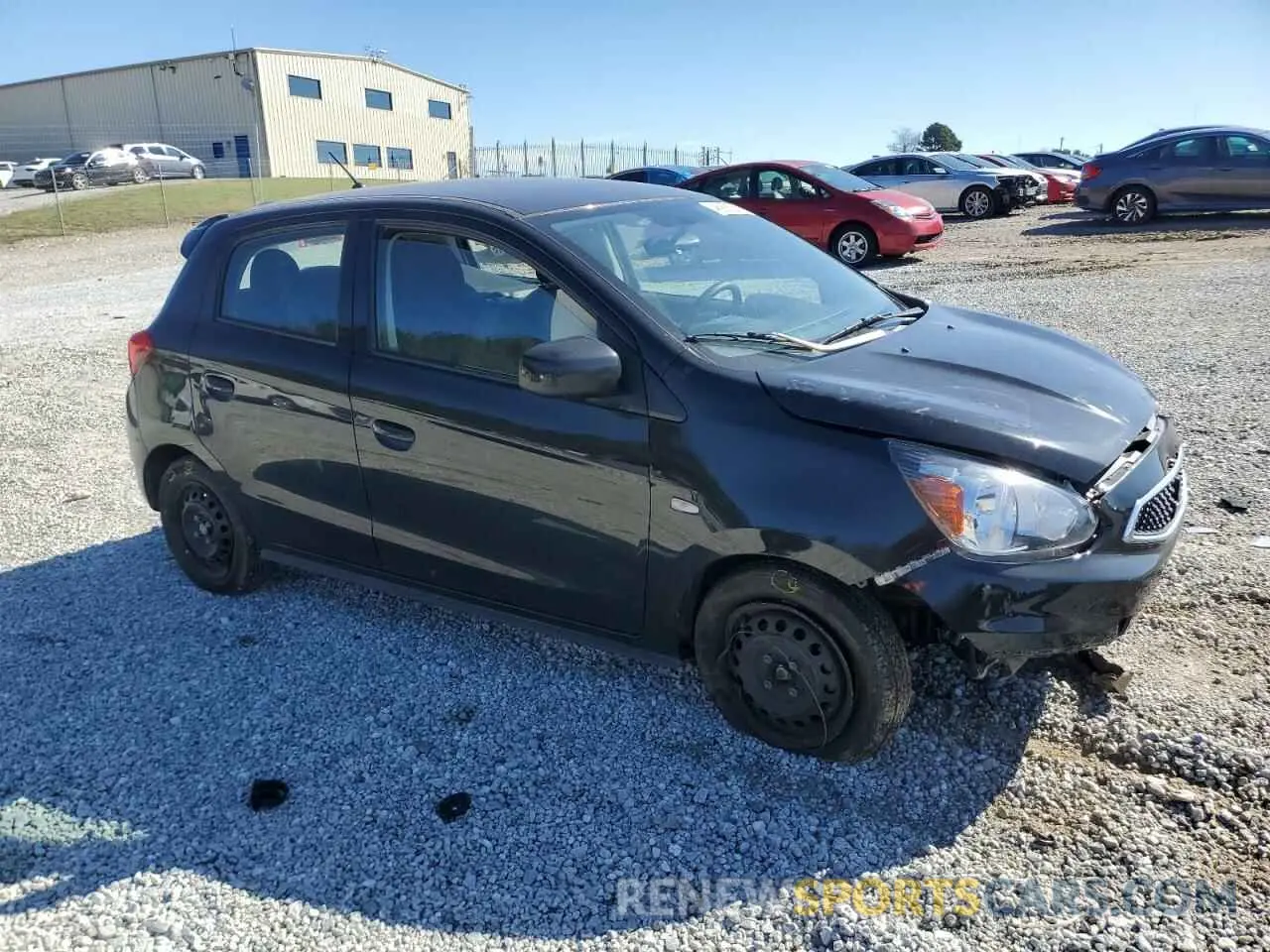 4 Photograph of a damaged car ML32A3HJ5KH014570 MITSUBISHI MIRAGE 2019