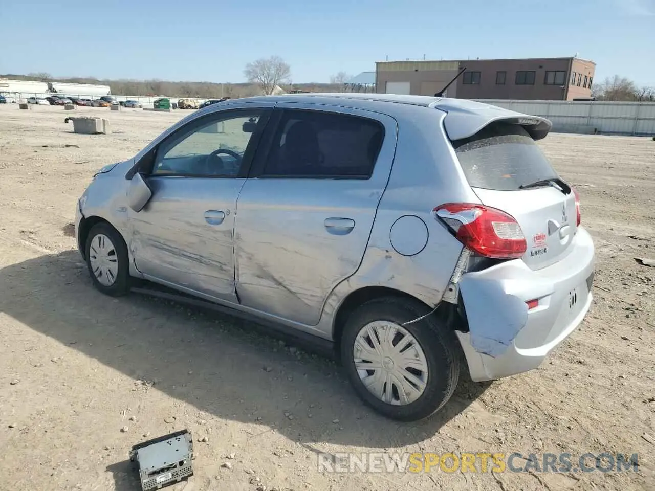 2 Photograph of a damaged car ML32A3HJ6KH000581 MITSUBISHI MIRAGE 2019
