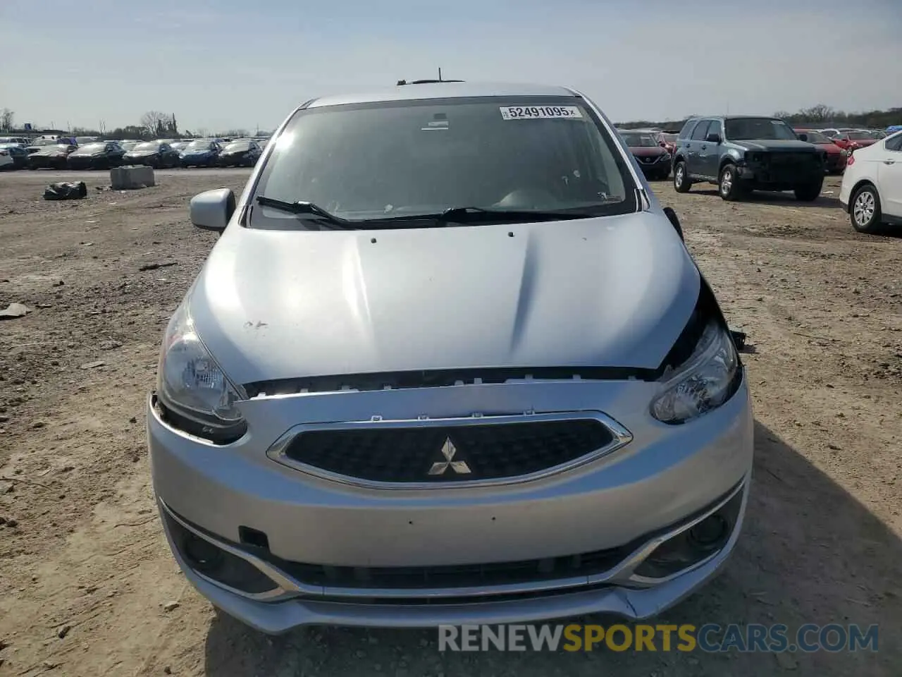 5 Photograph of a damaged car ML32A3HJ6KH000581 MITSUBISHI MIRAGE 2019