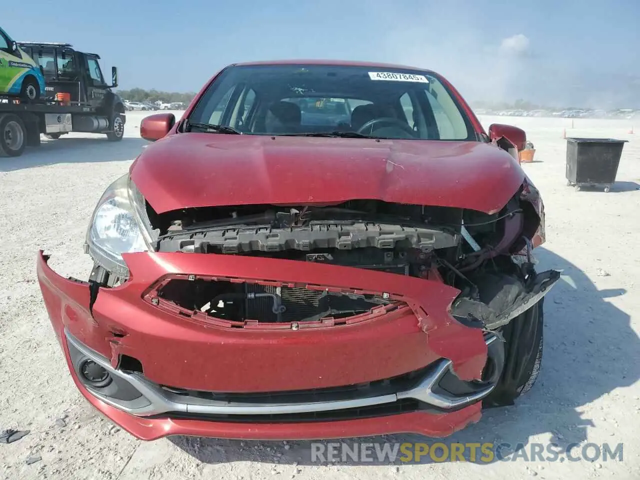 5 Photograph of a damaged car ML32A3HJ6KH003142 MITSUBISHI MIRAGE 2019