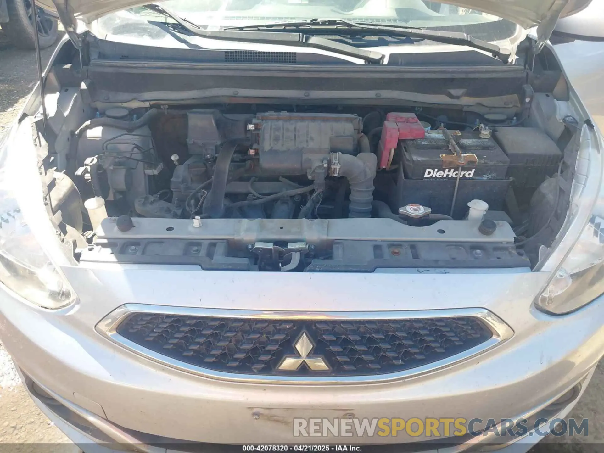 10 Photograph of a damaged car ML32A3HJ6KH003674 MITSUBISHI MIRAGE 2019