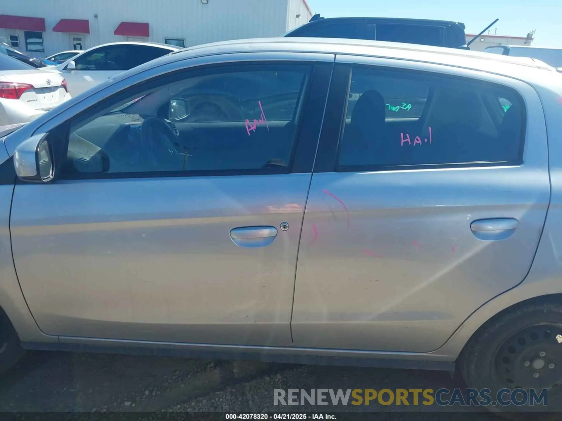 14 Photograph of a damaged car ML32A3HJ6KH003674 MITSUBISHI MIRAGE 2019