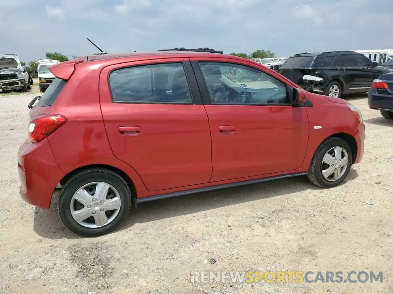 3 Photograph of a damaged car ML32A3HJ6KH005733 MITSUBISHI MIRAGE 2019